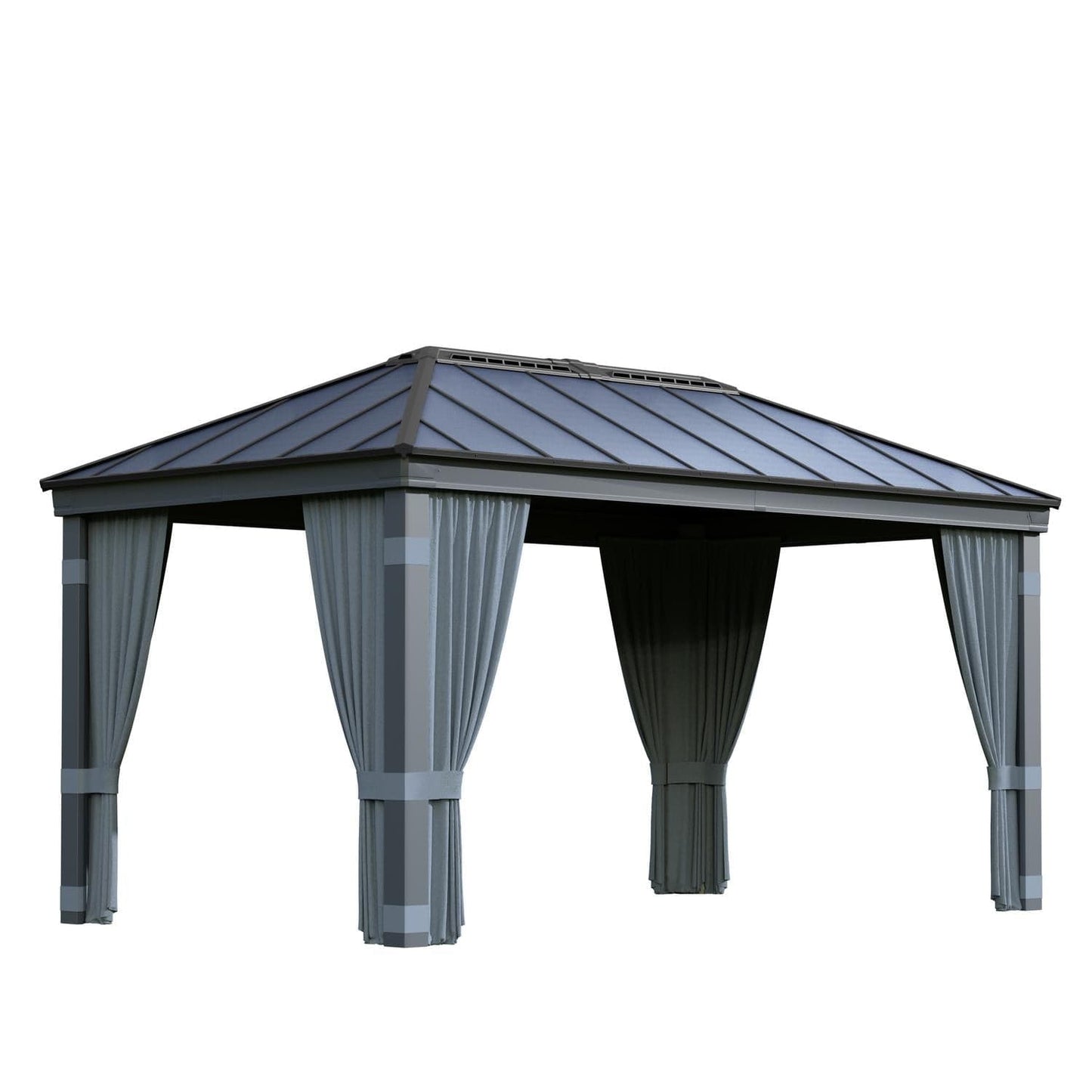 Palram - Canopia Gazebo Accessories Palram - Canopia | Dallas 6100 12x20 ft Curatin Set HG2007