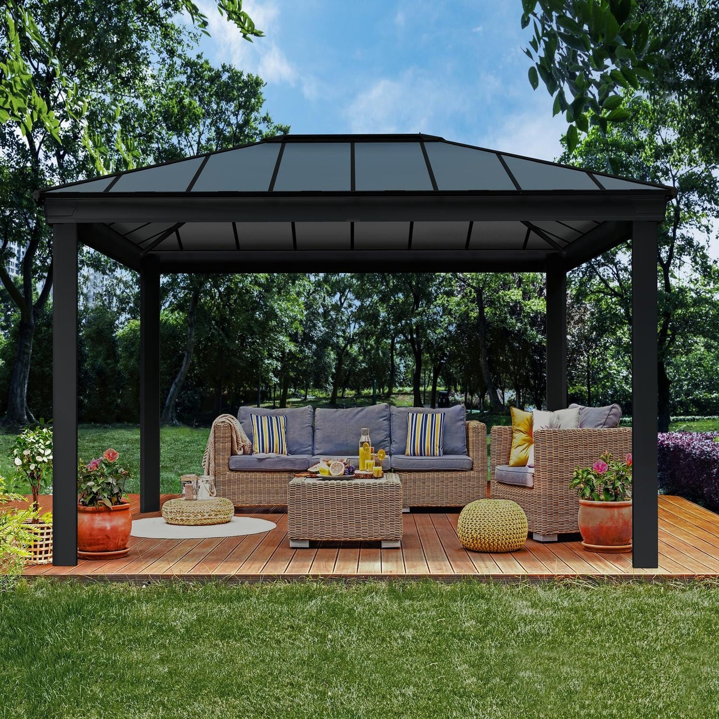 Palram - Canopia Gazebos Palram - Canopia | Dallas 4900 16x12 ft Gazebo HG9145
