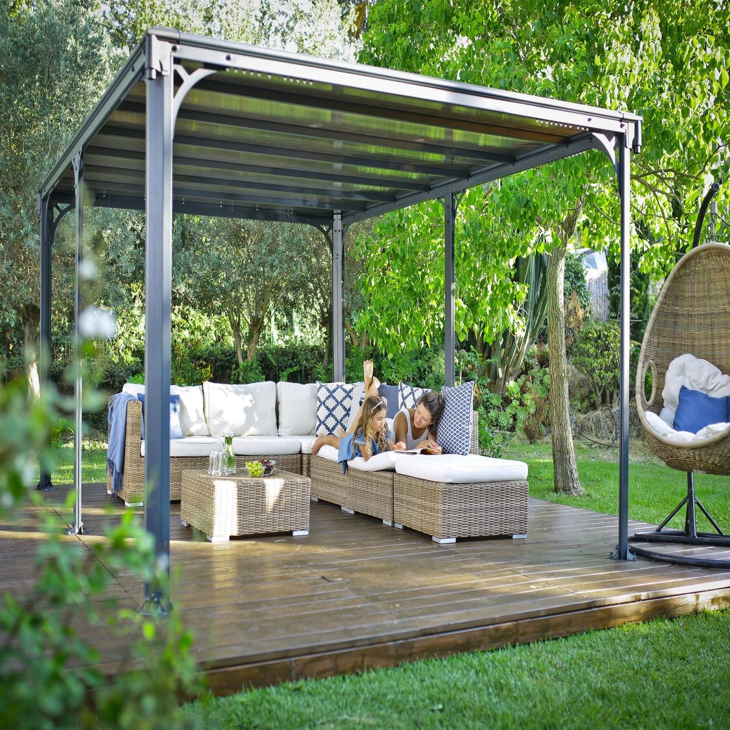 Palram - Canopia Gazebos Palram - Canopia | Milano 4300 10x14 ft Gazebo HG9173