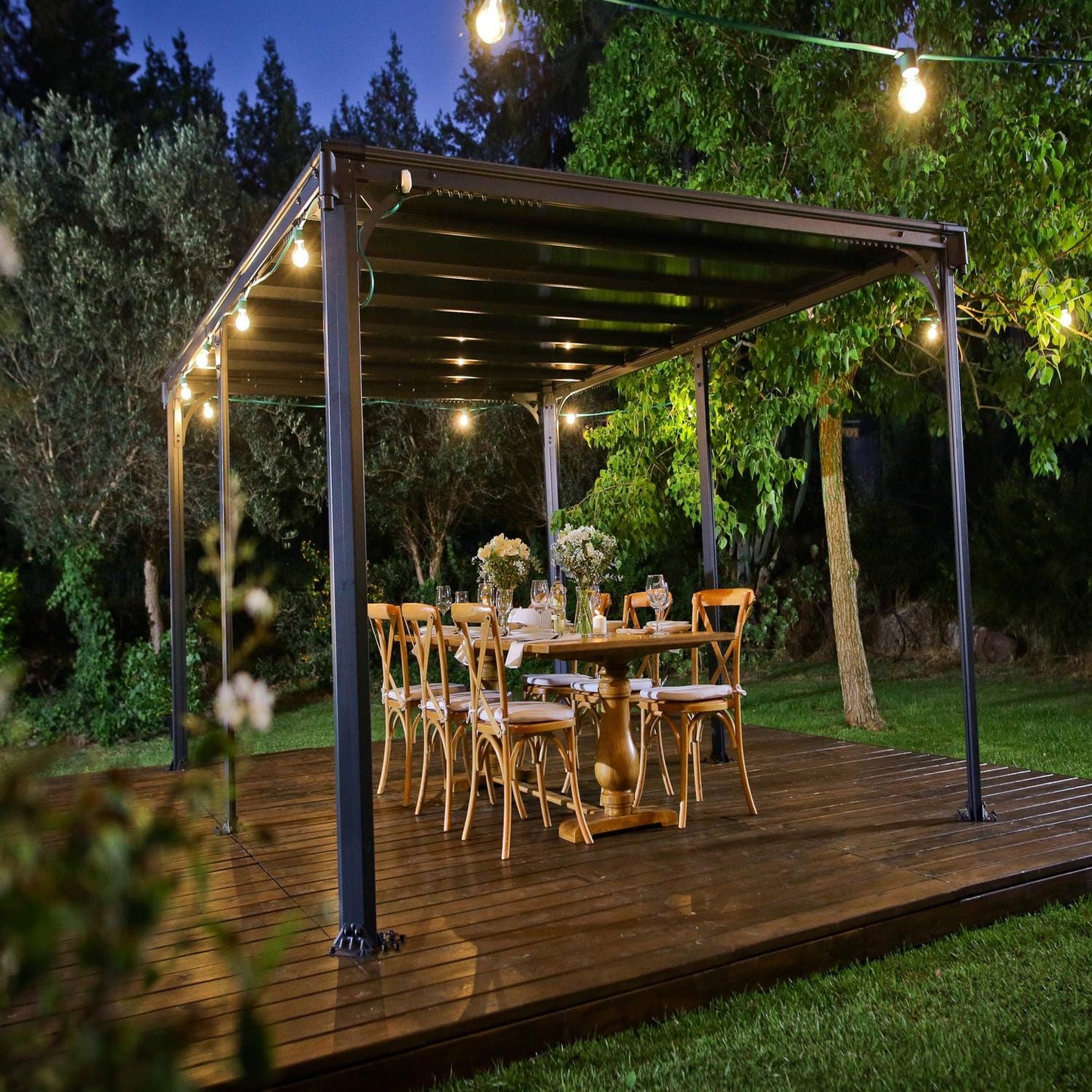 Palram - Canopia Gazebos Palram - Canopia | Milano 4300 10x14 ft Gazebo HG9173