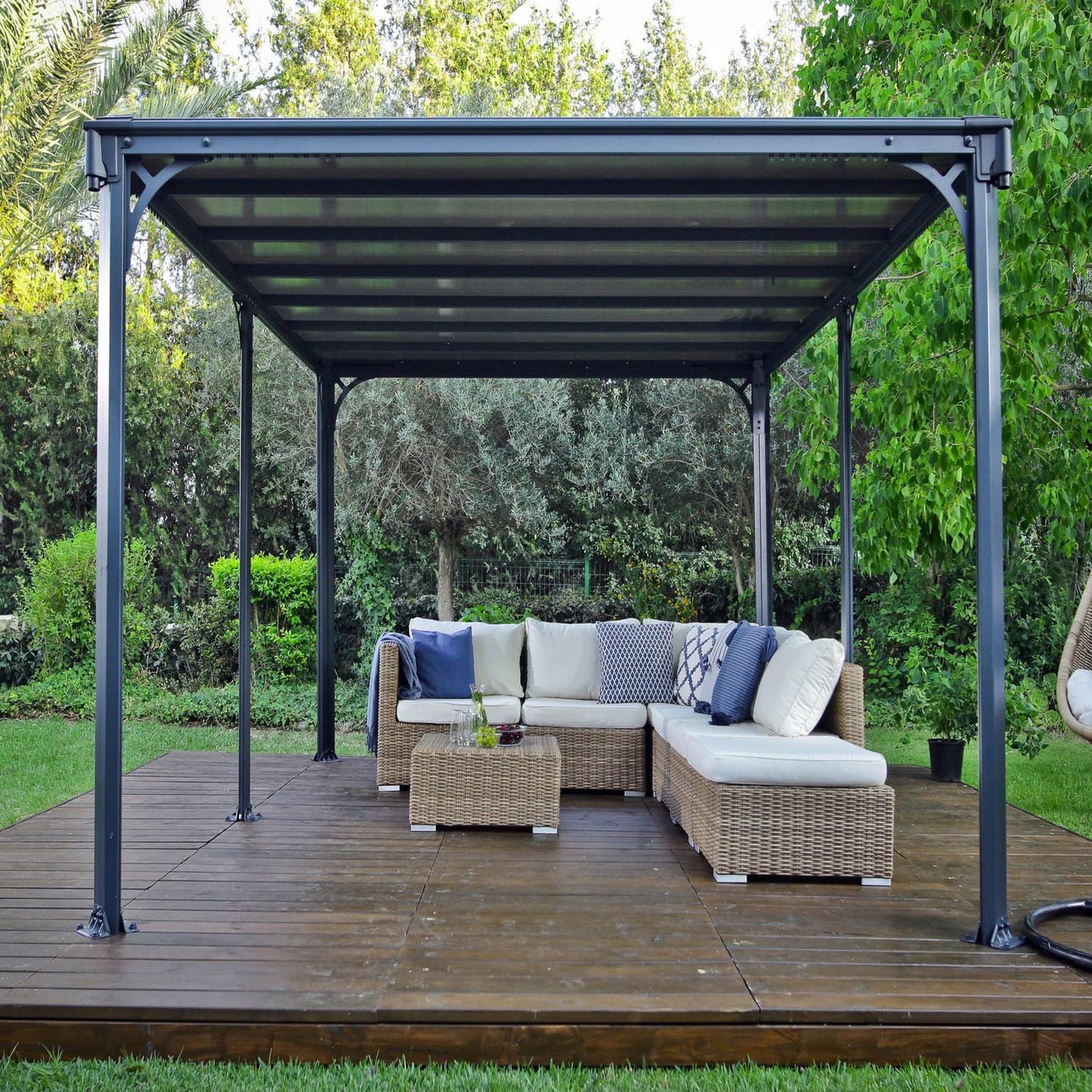 Palram - Canopia Gazebos Palram - Canopia | Milano 4300 10x14 ft Gazebo HG9173