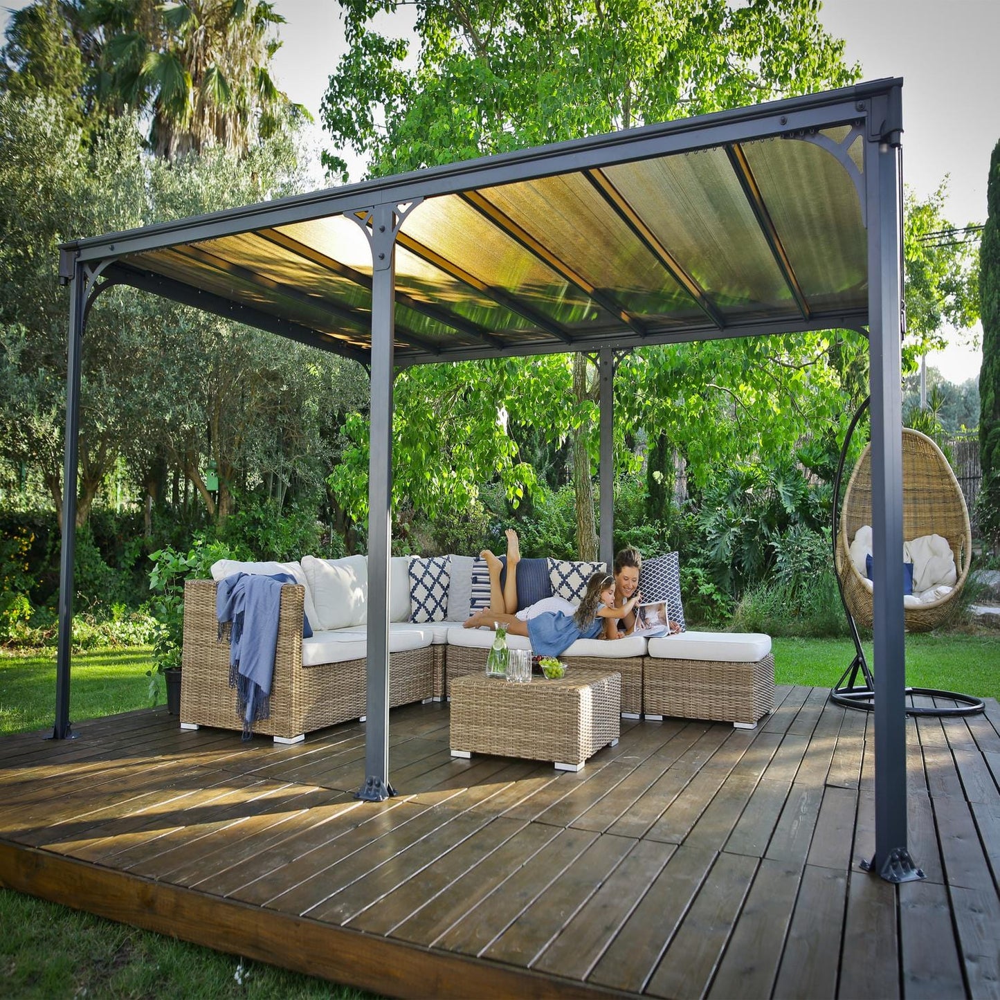 Palram - Canopia Gazebos Palram - Canopia | Milano 4300 10x14 ft Gazebo HG9173