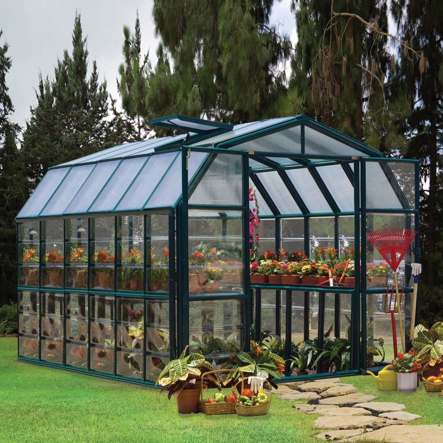 Palram - Canopia Grand Gardener Greenhouse - Clear - mygreenhousestore.com