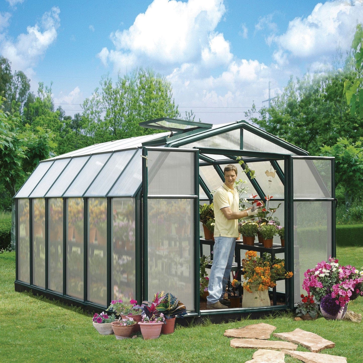 Palram - Canopia Hobby Gardener Greenhouse - mygreenhousestore.com