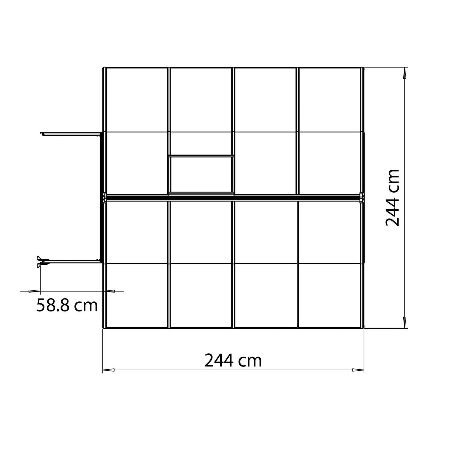 Palram - Canopia-Bella-Greenhouse - mygreenhousestore.com