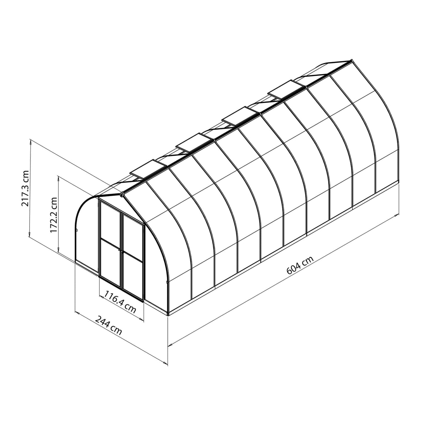 Palram - Canopia-Bella-Greenhouse - mygreenhousestore.com