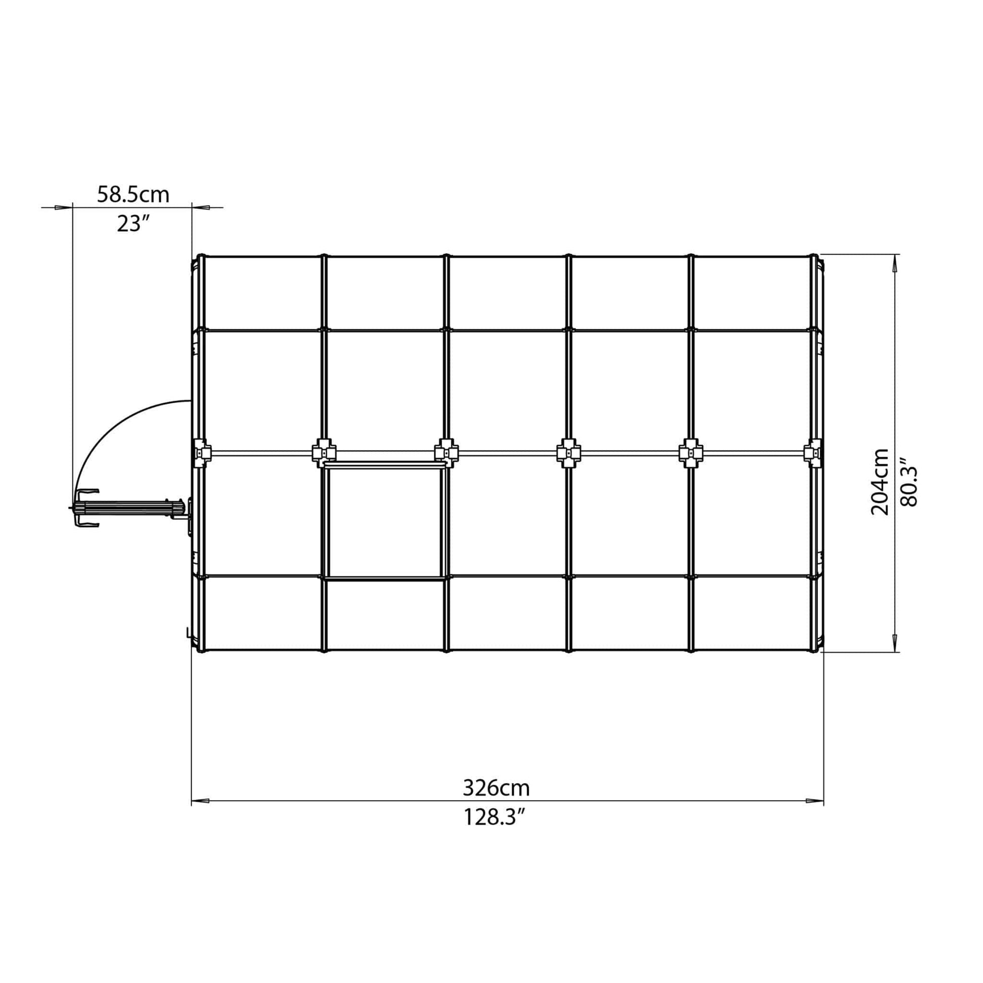 Palram - Canopia EcoGrow 2 Greenhouse - mygreenhousestore.com