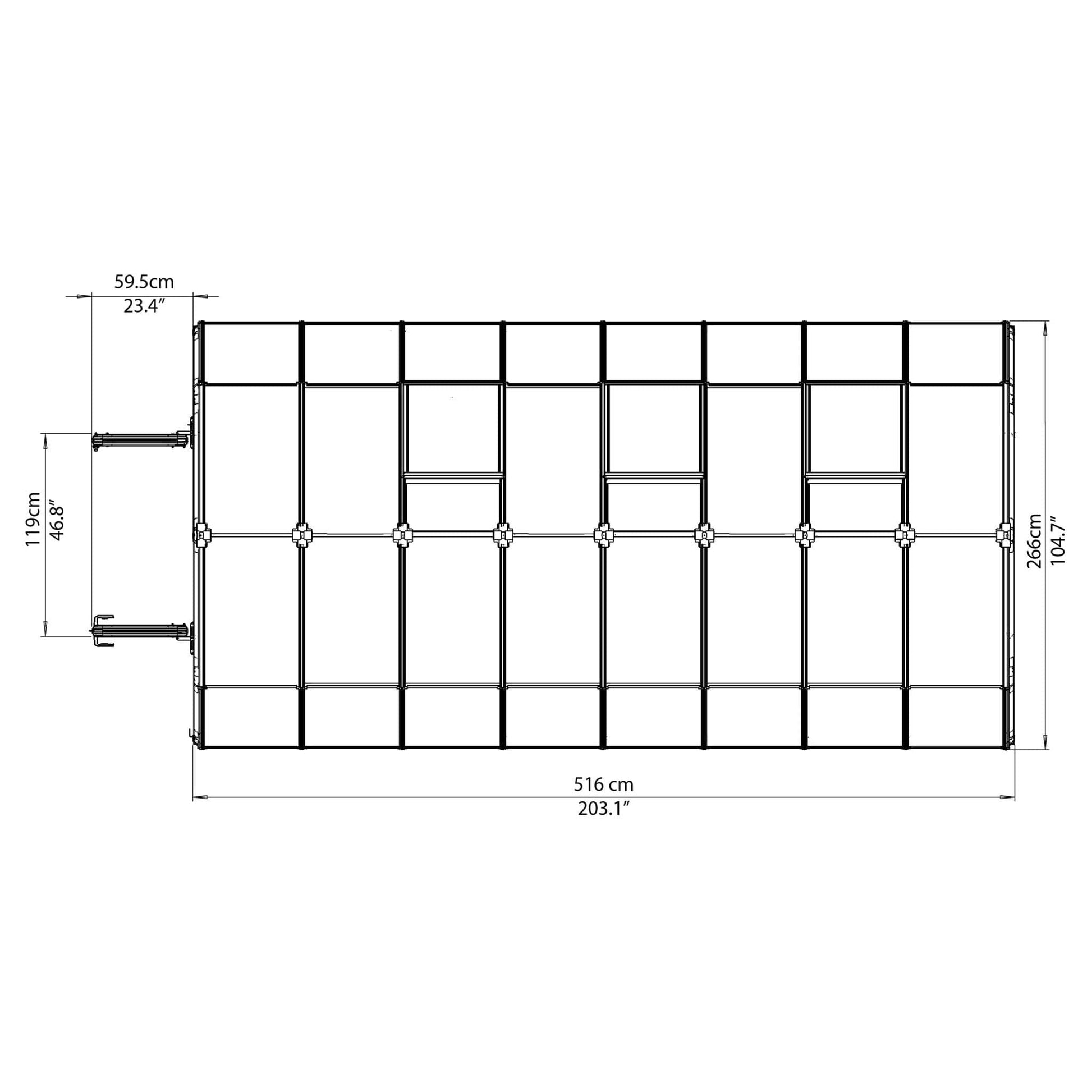 Palram - Canopia Hobby Gardener Greenhouse - mygreenhousestore.com