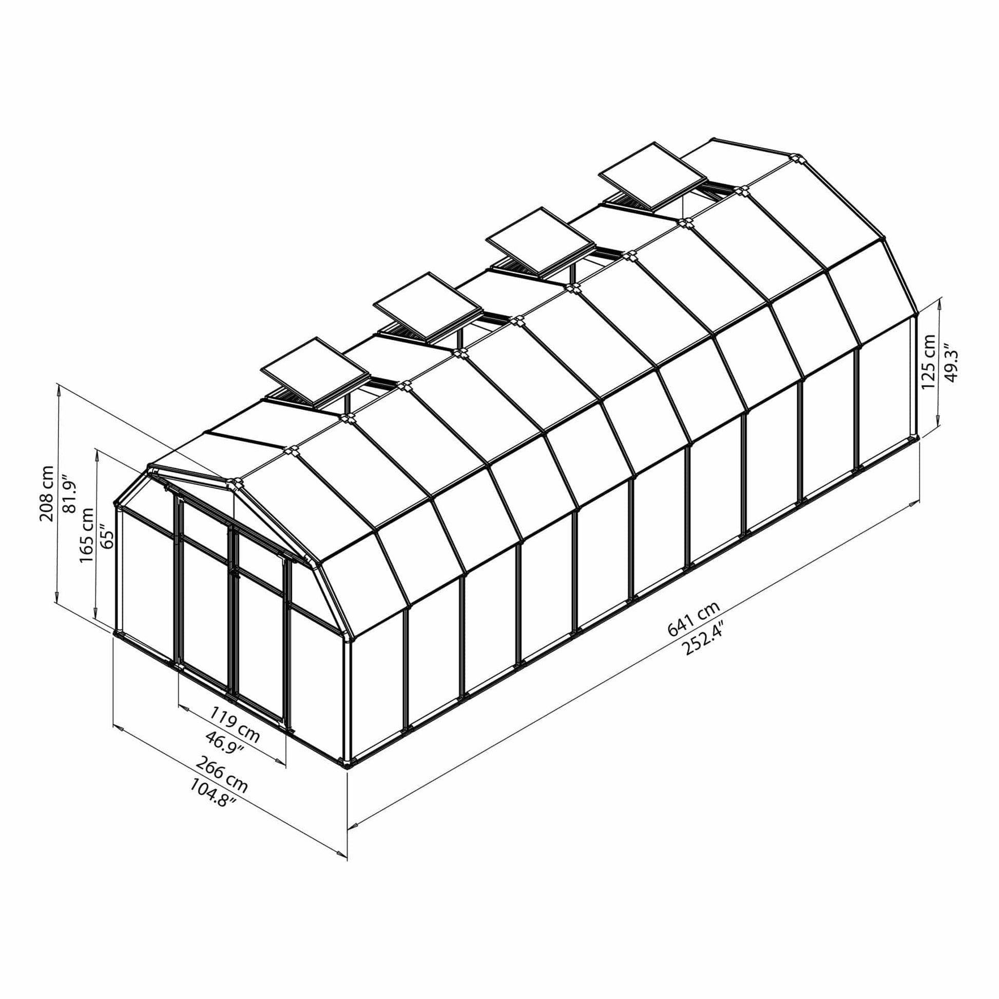 Palram - Canopia Hobby Gardener Greenhouse - mygreenhousestore.com