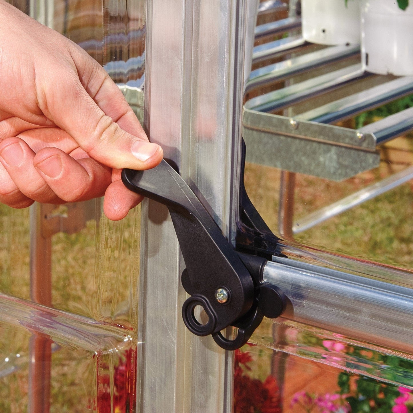 Palram - Canopia Greenhouse Kit Palram - Canopia | Hybrid Greenhouse 6x4 ft Green HG5504G