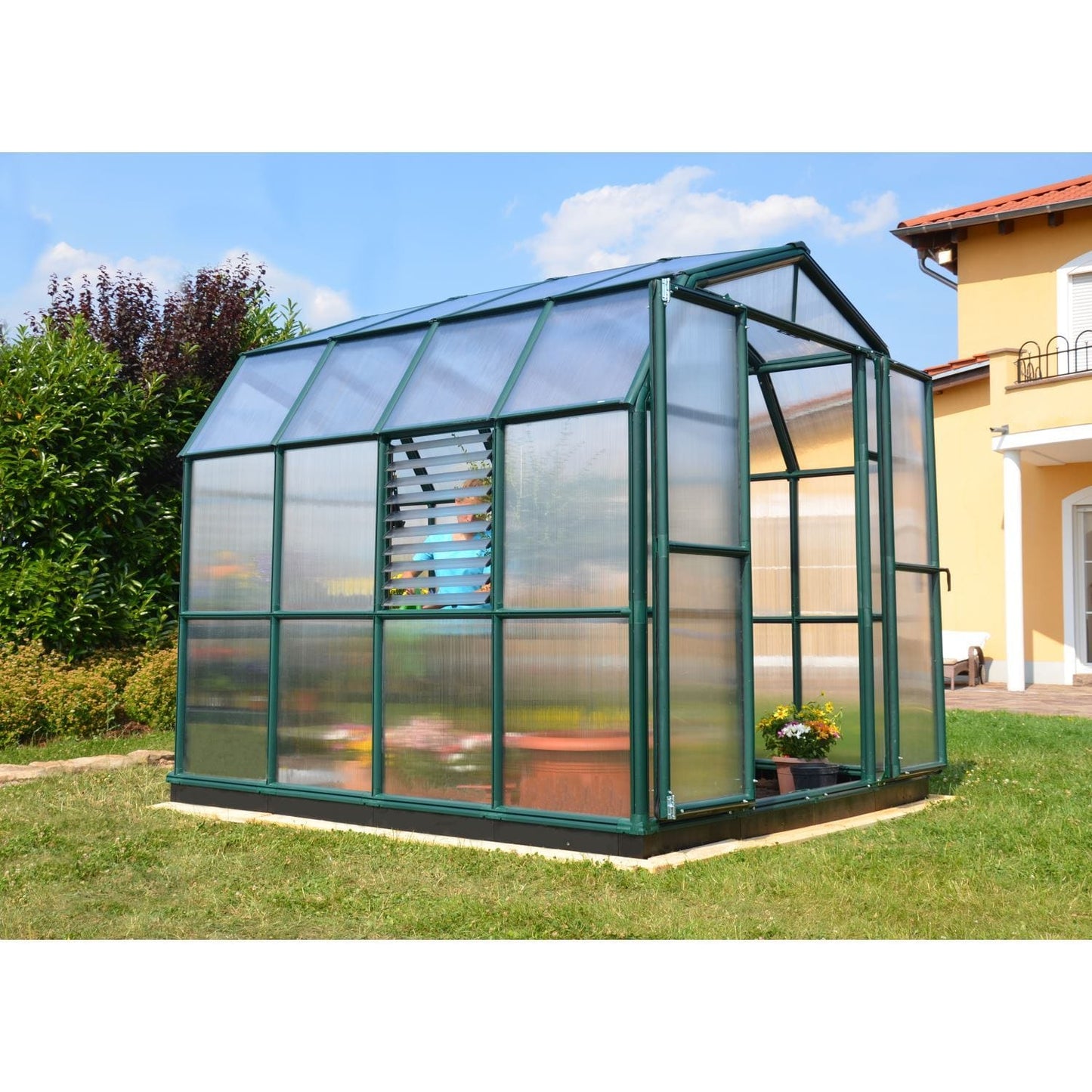 Palram - Canopia Greenhouse Kit Palram - Canopia | Prestige 8x8 ft Diffused Greenhouse Package HG7308