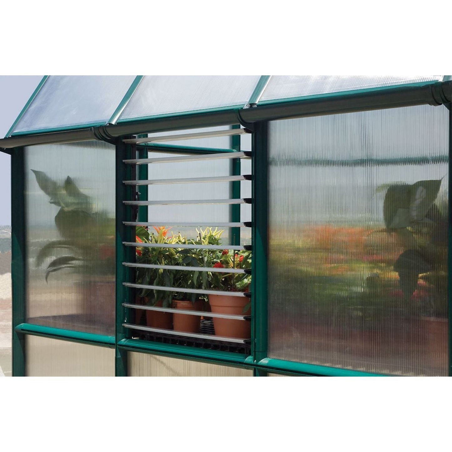 Palram - Canopia Greenhouse Kit Palram - Canopia | Prestige 8x8 ft Diffused Greenhouse Package HG7308