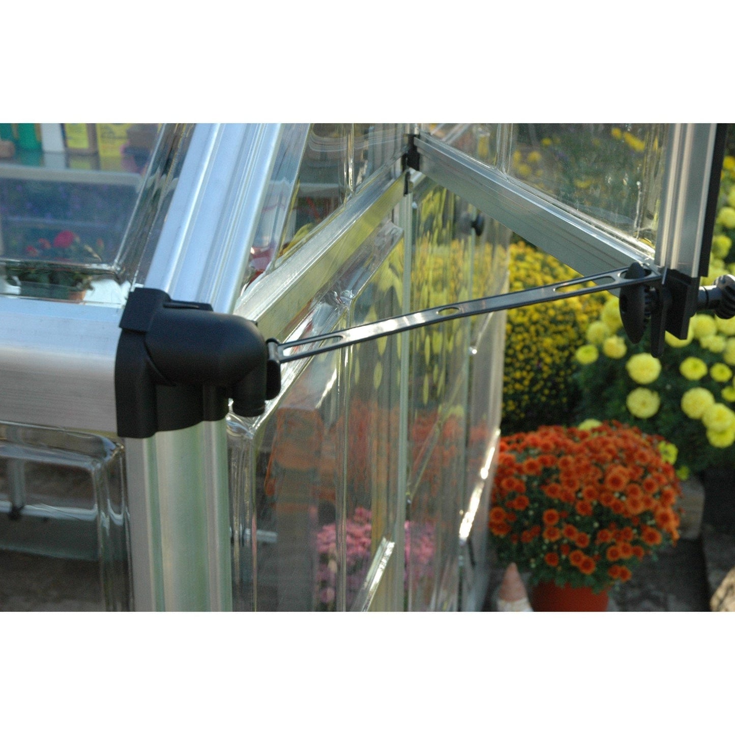 Palram - Canopia Snap & Grow Greenhouse - 6' Wide - Silver - mygreenhousestore.com