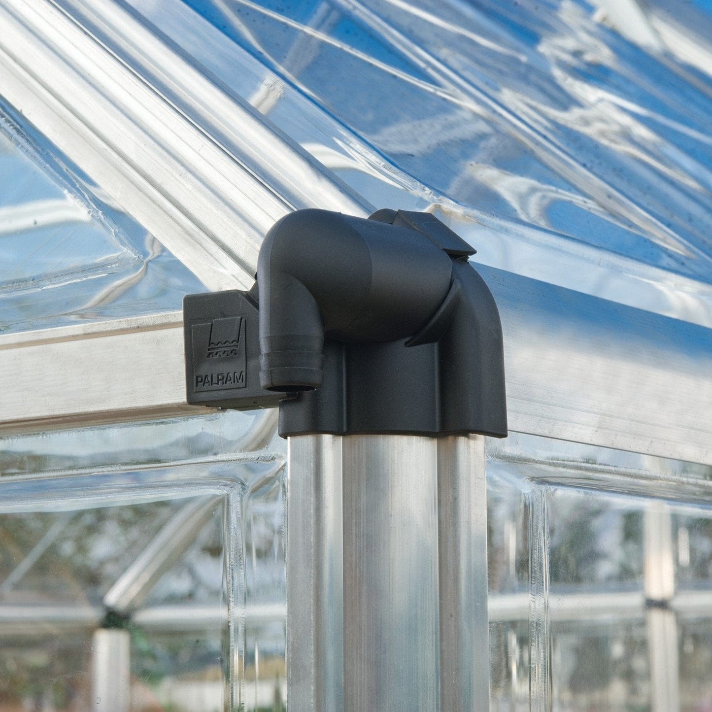 Palram - Canopia Snap & Grow Greenhouse - 6' Wide - Silver - mygreenhousestore.com