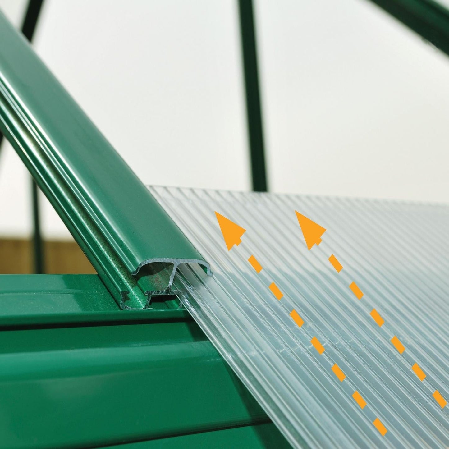 Palram - Canopia Greenhouses Palram - Canopia | Hybrid 6x10 Ft Greenhouse - Green HG5510G