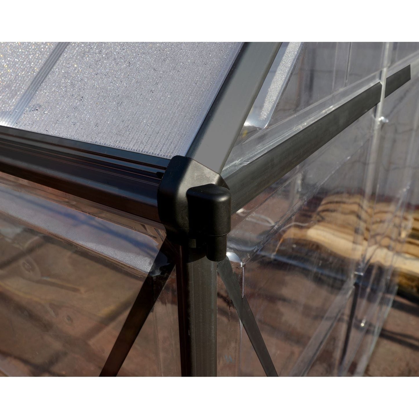 Palram - Canopia Greenhouses Palram - Canopia | Mythos Greenhouse 6x10 Ft - Gray HG5010Y