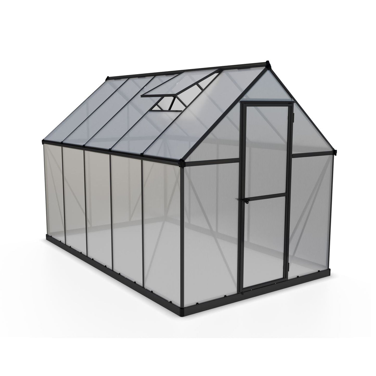 Palram - Canopia Greenhouses Palram - Canopia | Mythos Greenhouse 6x10 Ft - Gray HG5010Y
