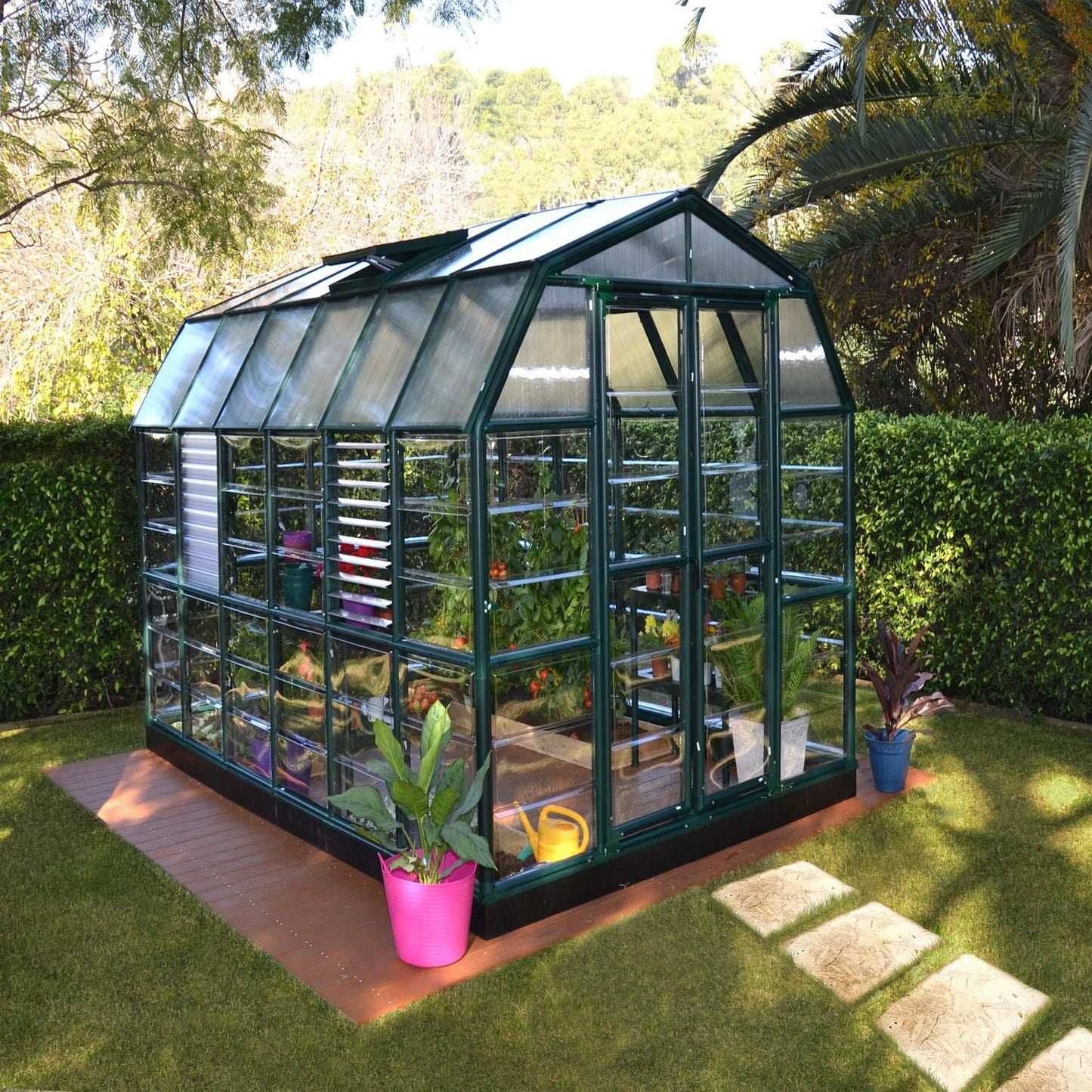 Palram - Canopia Greenhouses Palram - Canopia | Prestige 8x12 ft Clear Greenhouse Package HG7312C