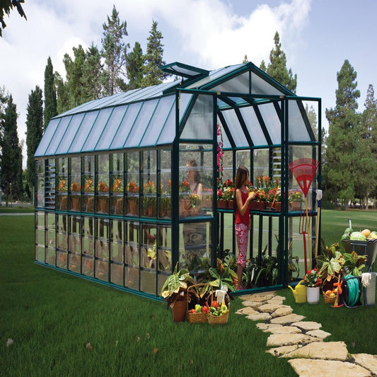 Palram - Canopia Greenhouses Palram - Canopia | Prestige 8x20 ft Clear Greenhouse Package HG7320C