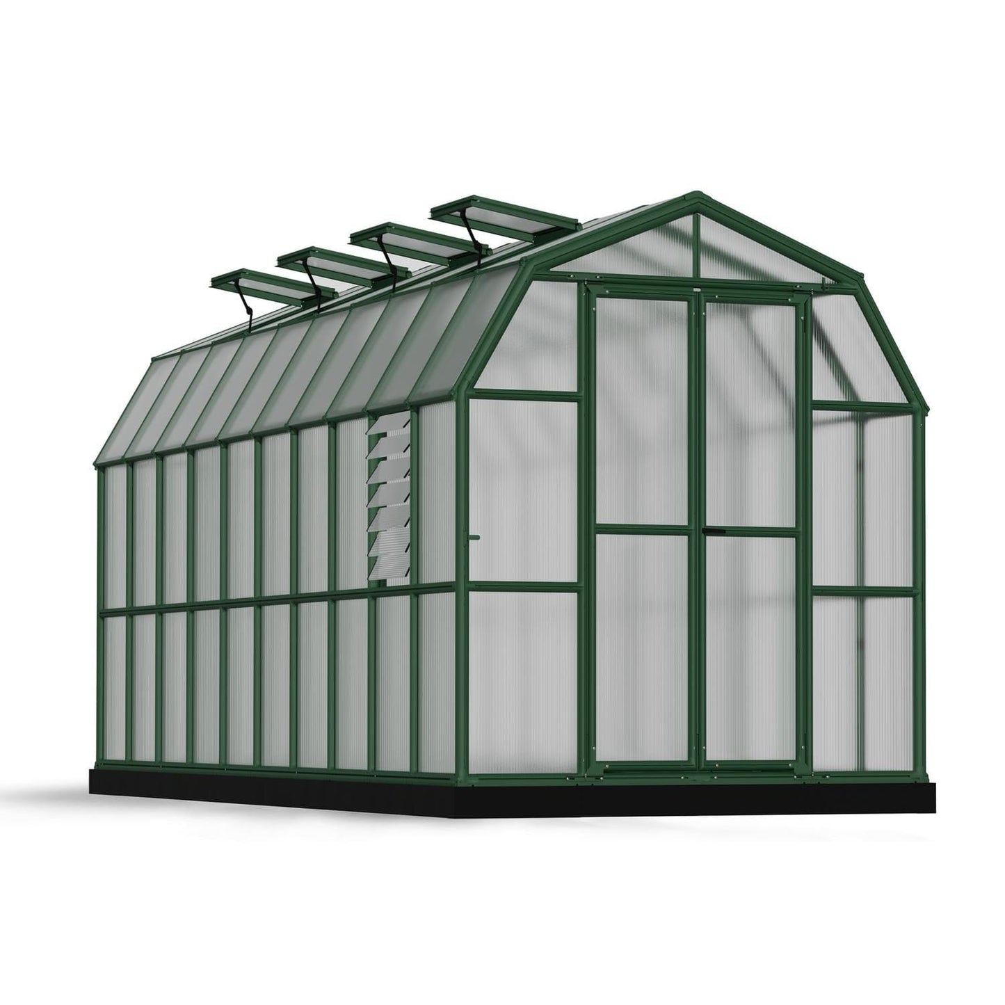 Palram - Canopia Greenhouses Palram - Canopia | Prestige 8x20 ft Twin Wall Greenhouse Package HG7320