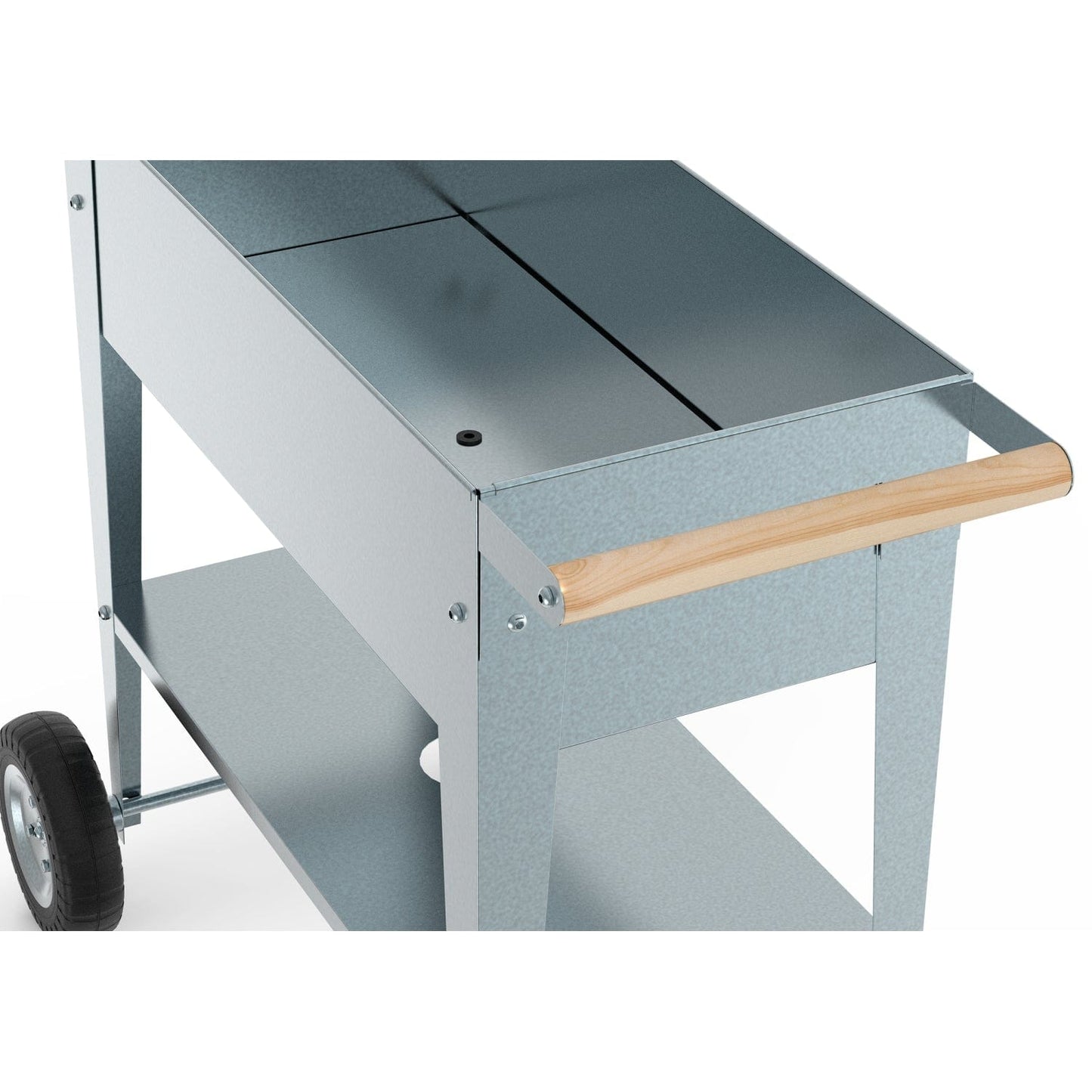 Palram - Canopia Herstera Garden Trolley Galvanized 8933801