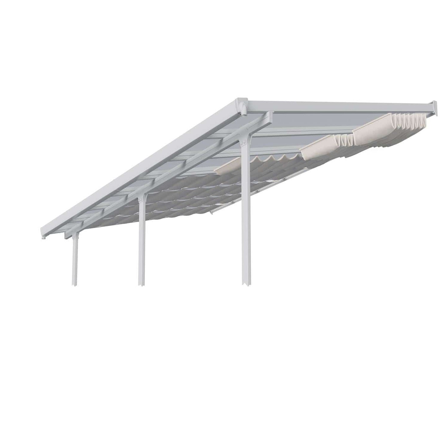 Palram - Canopia Patio Cover Accessories Palram - Canopia | Patio Cover Blinds 10x14 ft - White HG1072