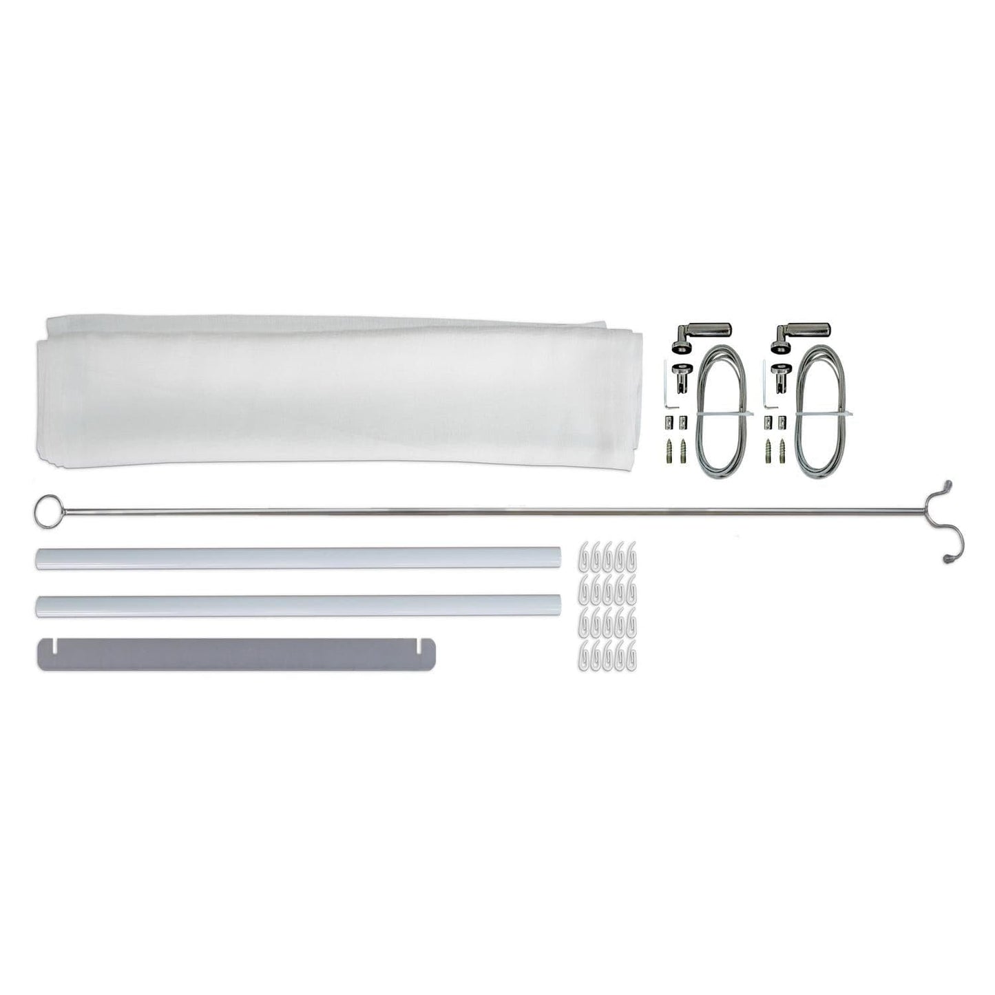 Palram - Canopia Patio Cover Accessories Palram - Canopia | Patio Cover Blinds 10x14 ft - White HG1072