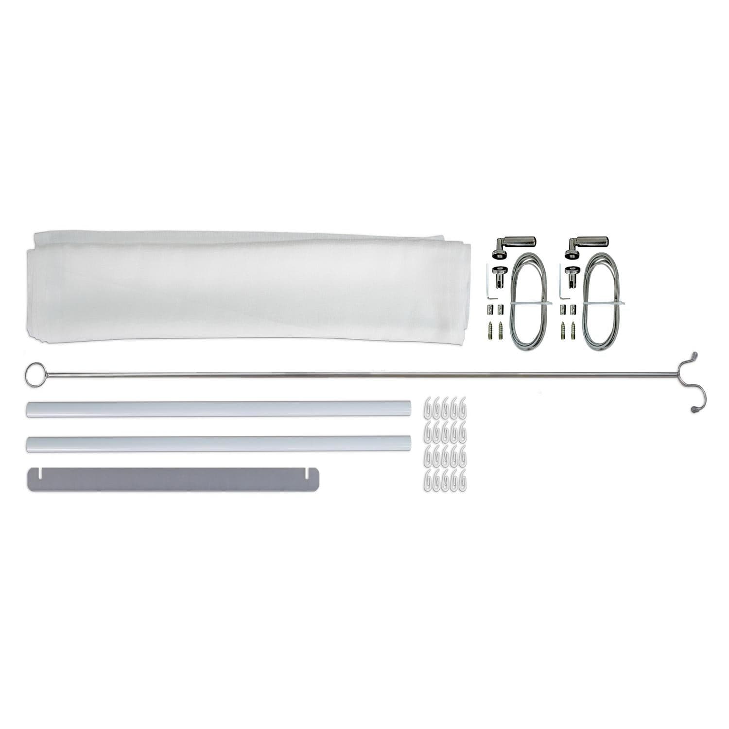 Palram - Canopia Patio Cover Accessories Palram - Canopia | Patio Cover Blinds 10x18 ft - White HG1073
