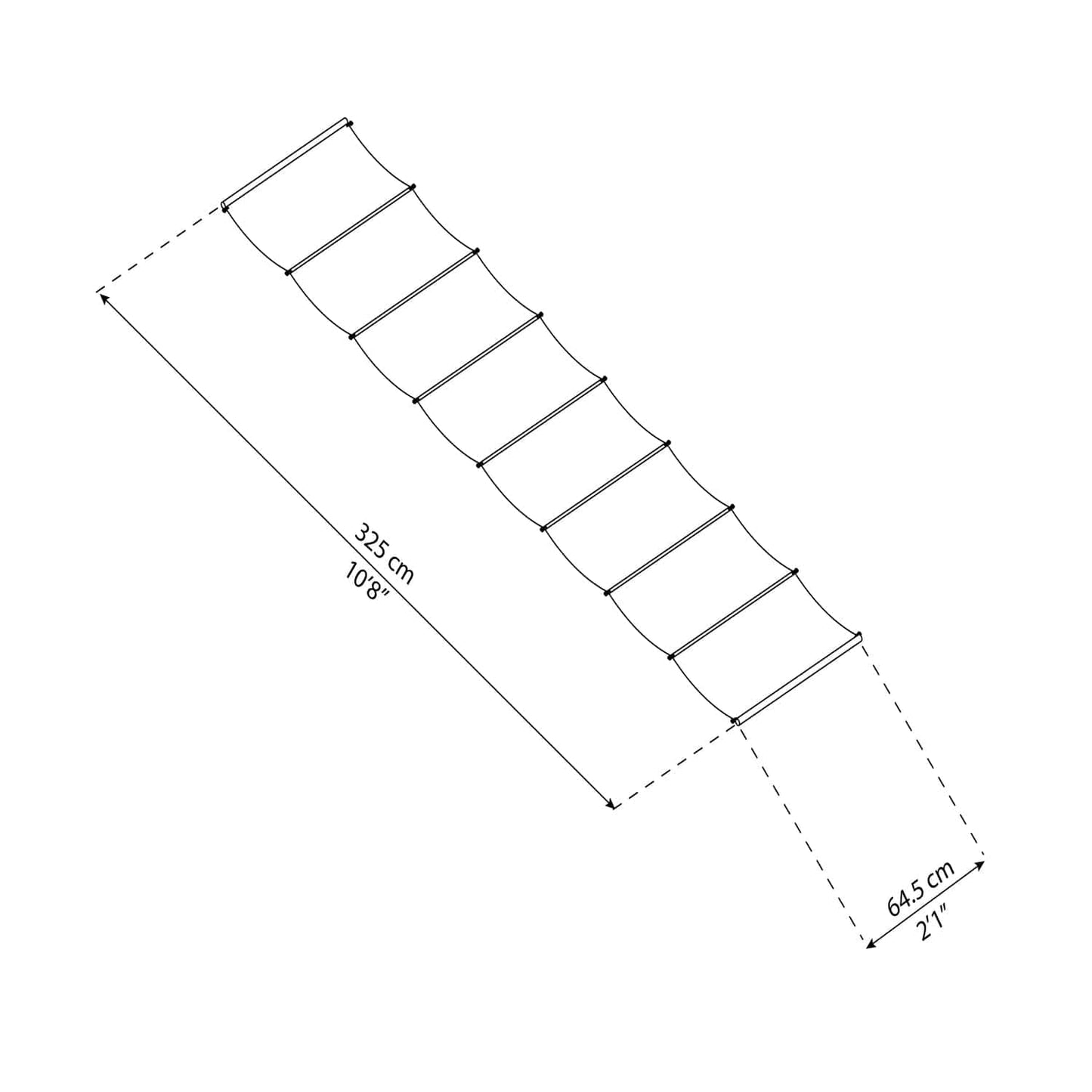 Palram - Canopia Patio Cover Accessories Palram - Canopia | Stockholm Patio Cover Roof Blinds 11x31 ft HG2004