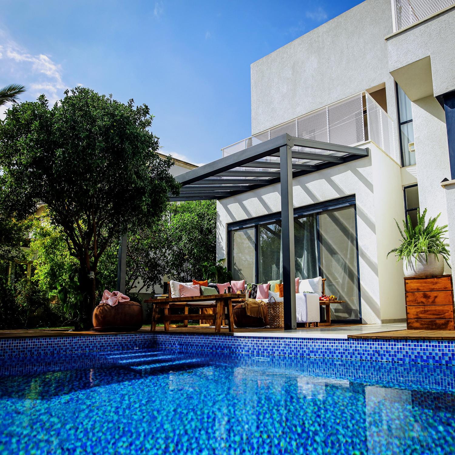 Palram - Canopia Patio Cover Palram - Canopia | Stockholm 11x17 ft Patio Cover - Gray/Clear HG9455