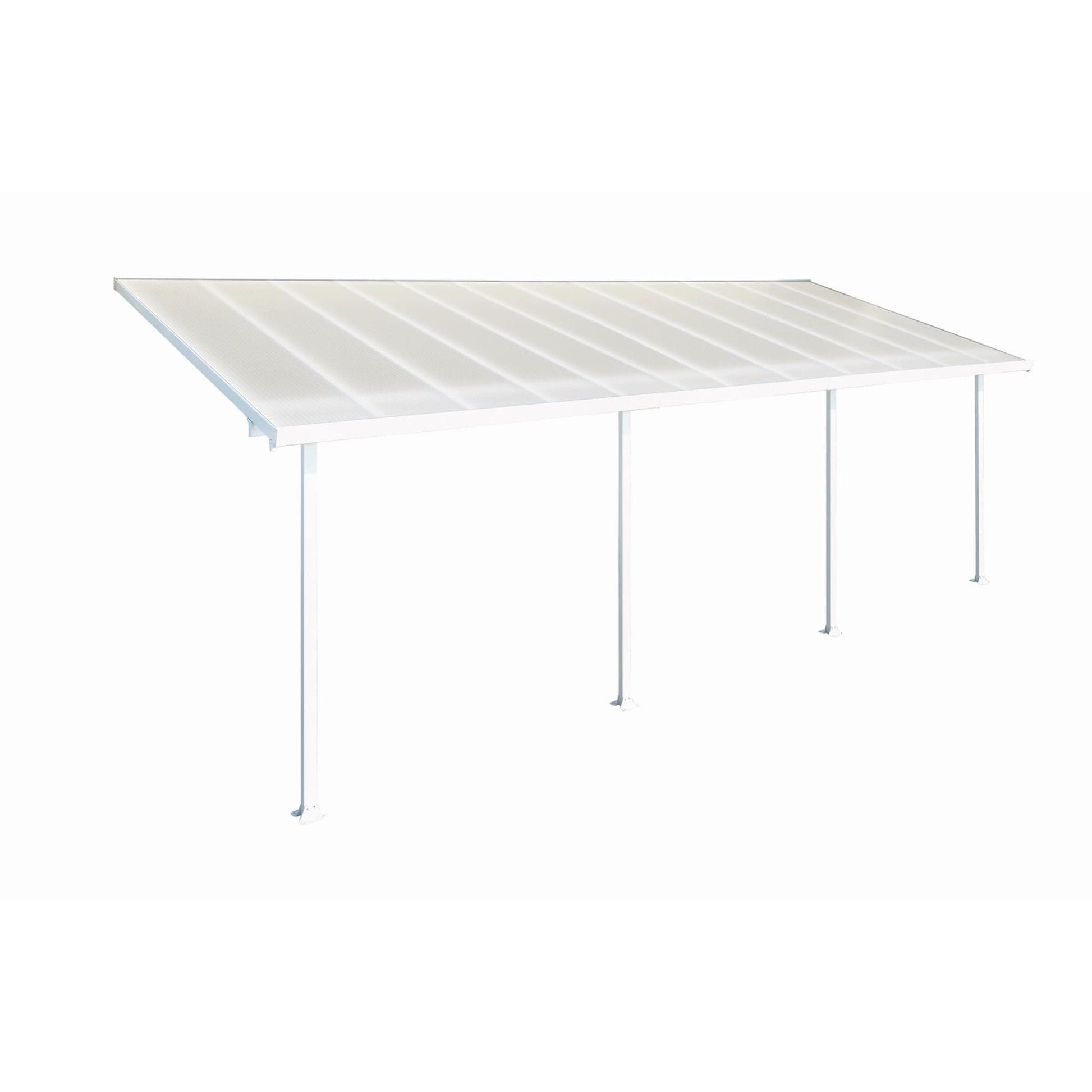 Palram - Canopia Feria Patio Cover - White White - mygreenhousestore.com