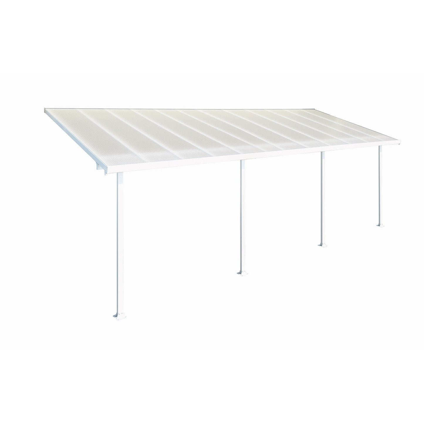 Palram - Canopia Feria Patio Cover - White White - mygreenhousestore.com