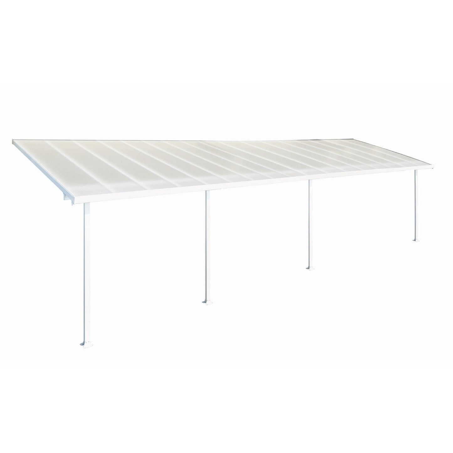 Palram - Canopia Feria Patio Cover - White White - mygreenhousestore.com