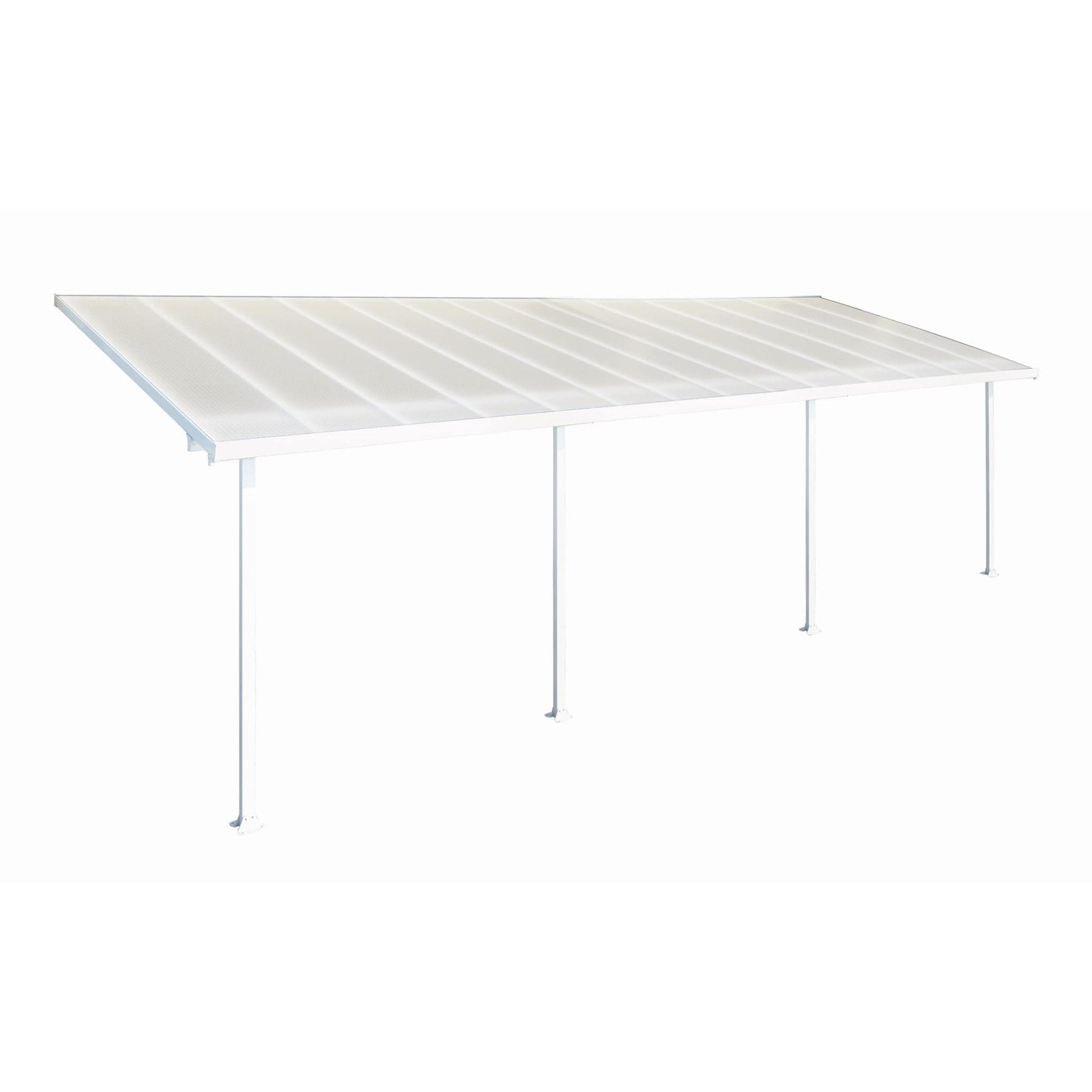 Palram - Canopia Feria Patio Cover - White White - mygreenhousestore.com