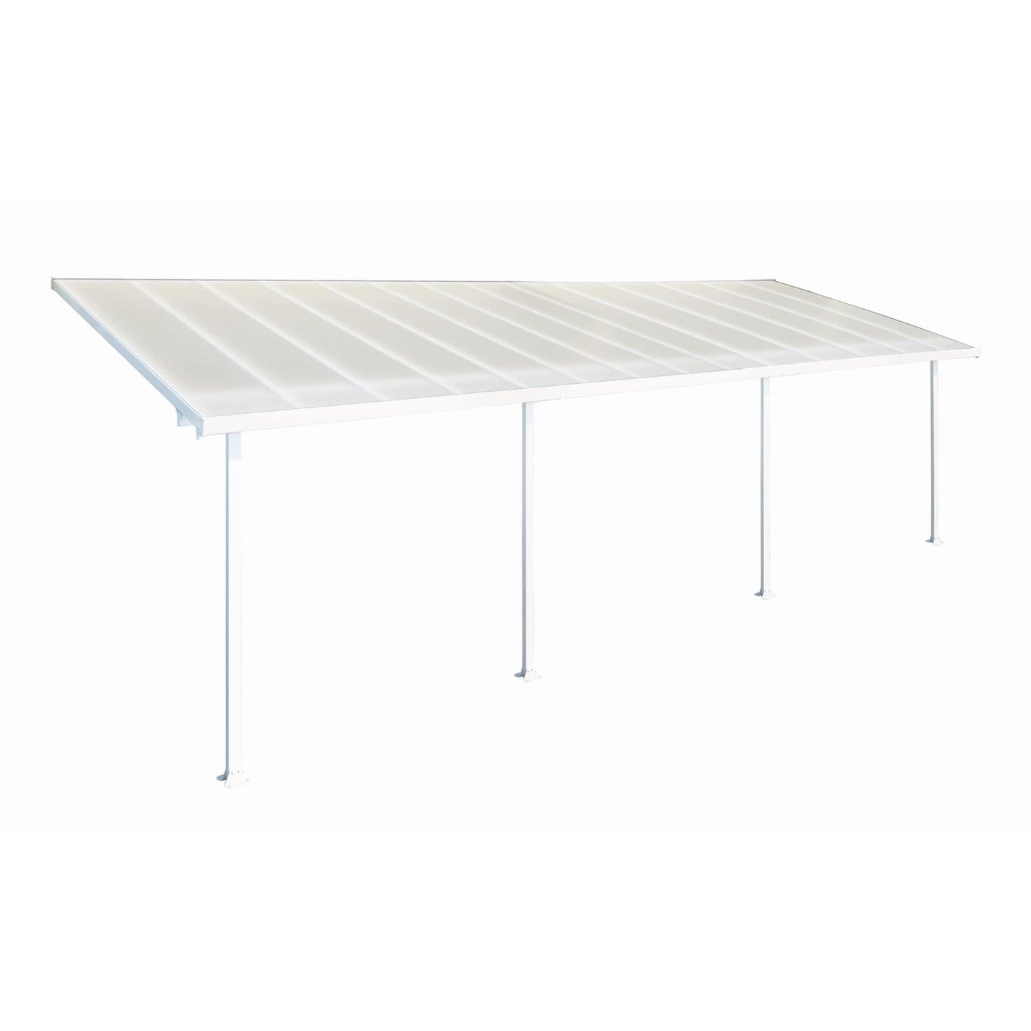 Palram - Canopia Feria Patio Cover - White White - mygreenhousestore.com