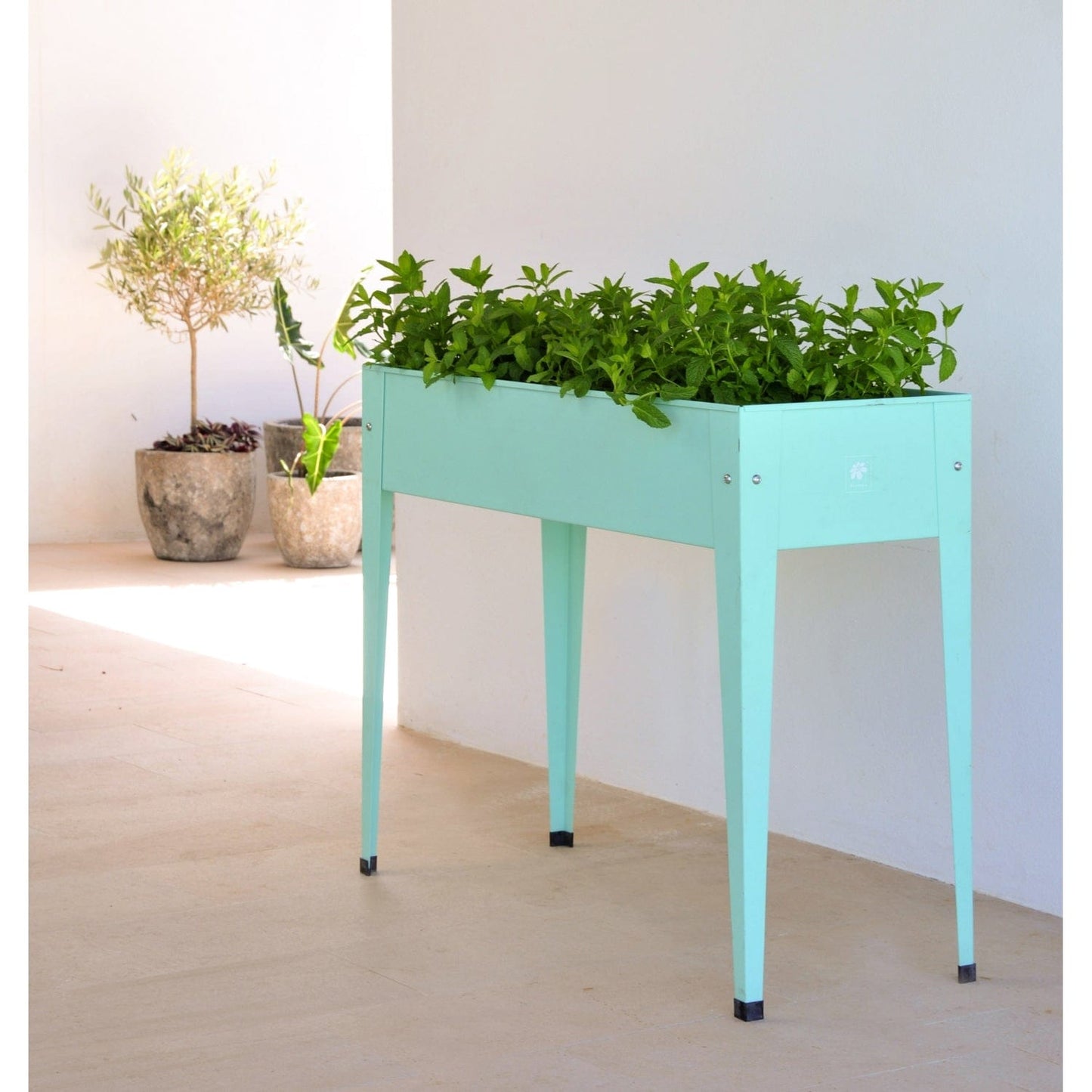 Palram - Canopia Planters Herstera Urban Raised Planter Mint HER2003