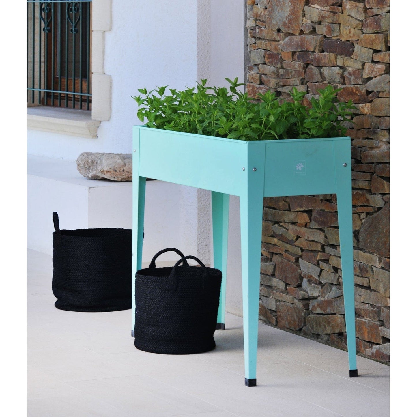 Palram - Canopia Planters Herstera Urban Raised Planter Mint HER2003