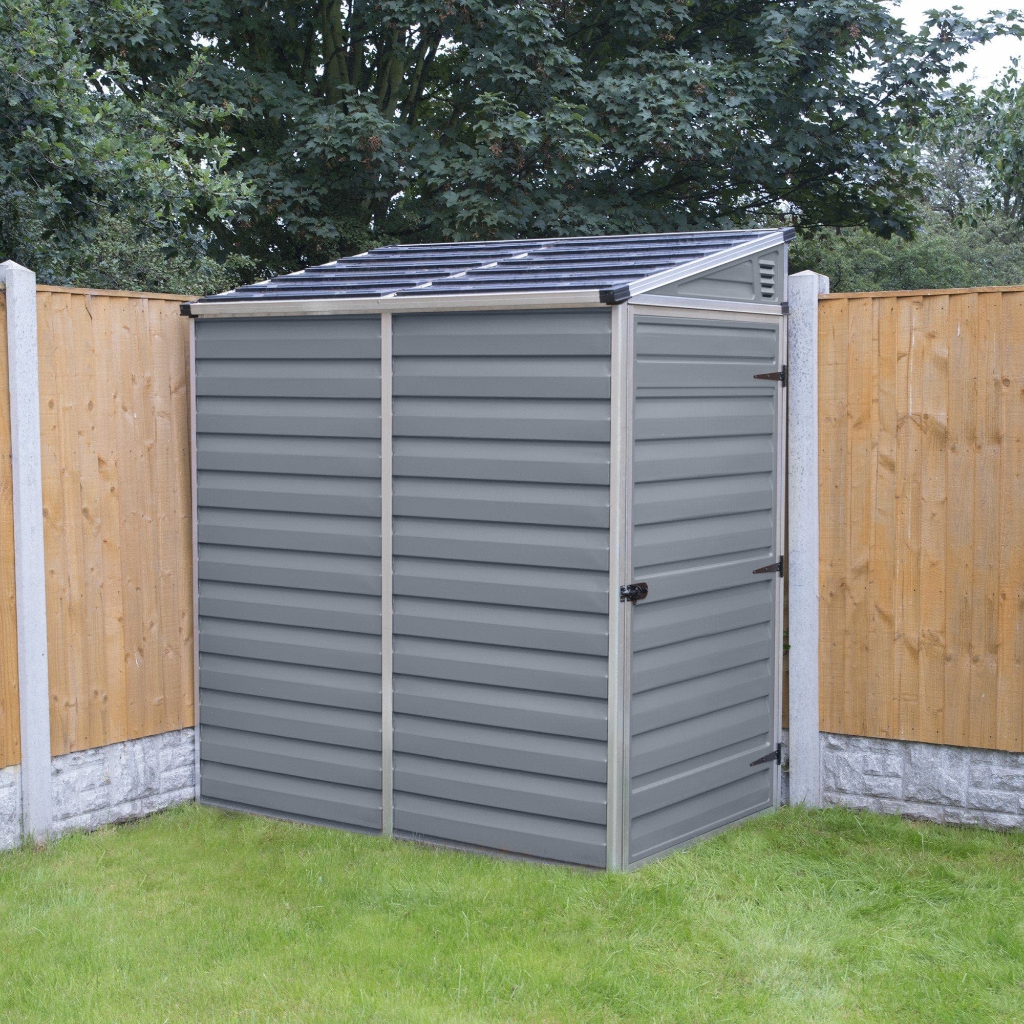 skygrayページ Palram - Canopia | SkyLight 4' x 6' Polycarbonate Lean-To Storage