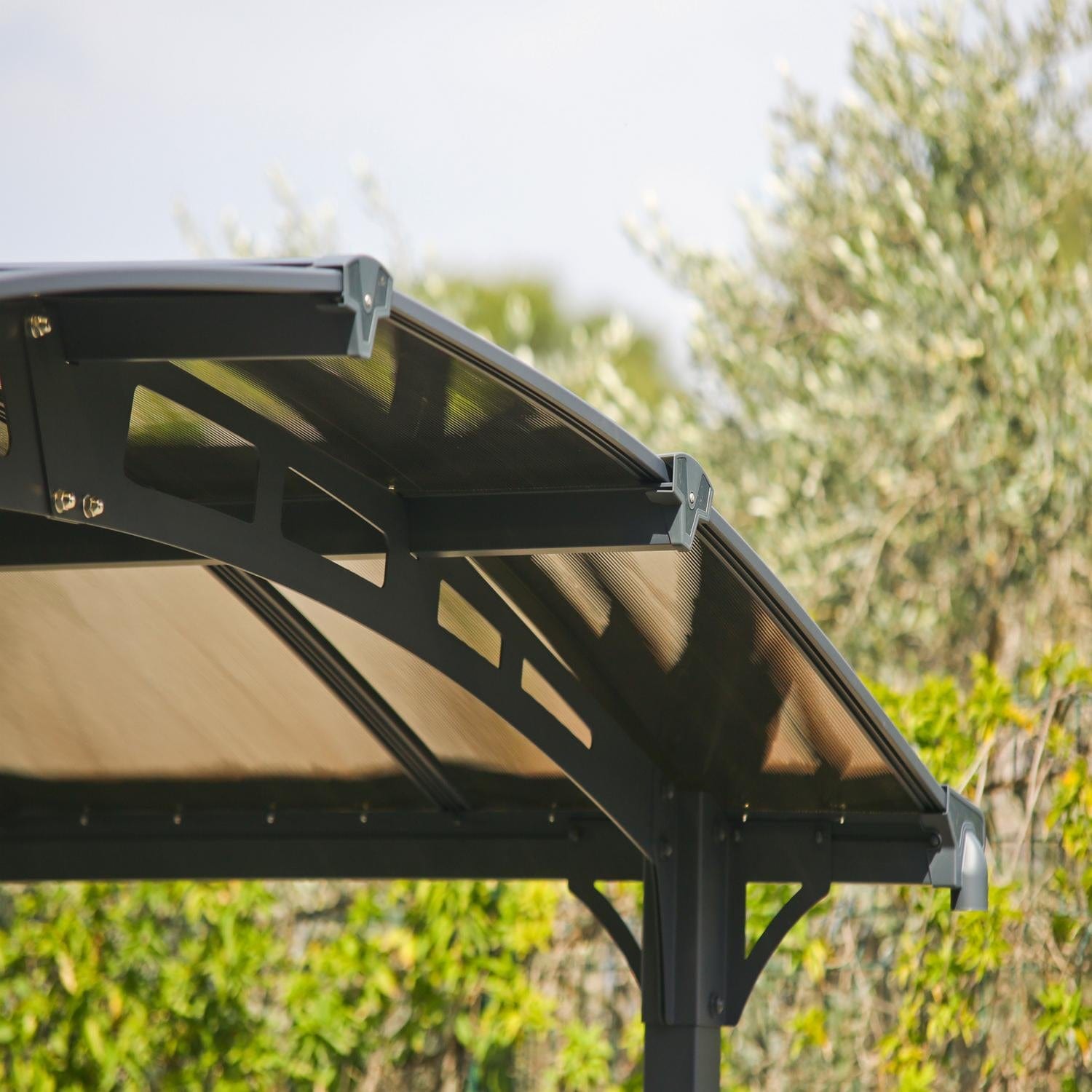 Palram - Canopia Sheds, Garages & Carports Palram - Canopia | Arcadia Alpine 12x16x11.5 Ft RV Carport HG9125