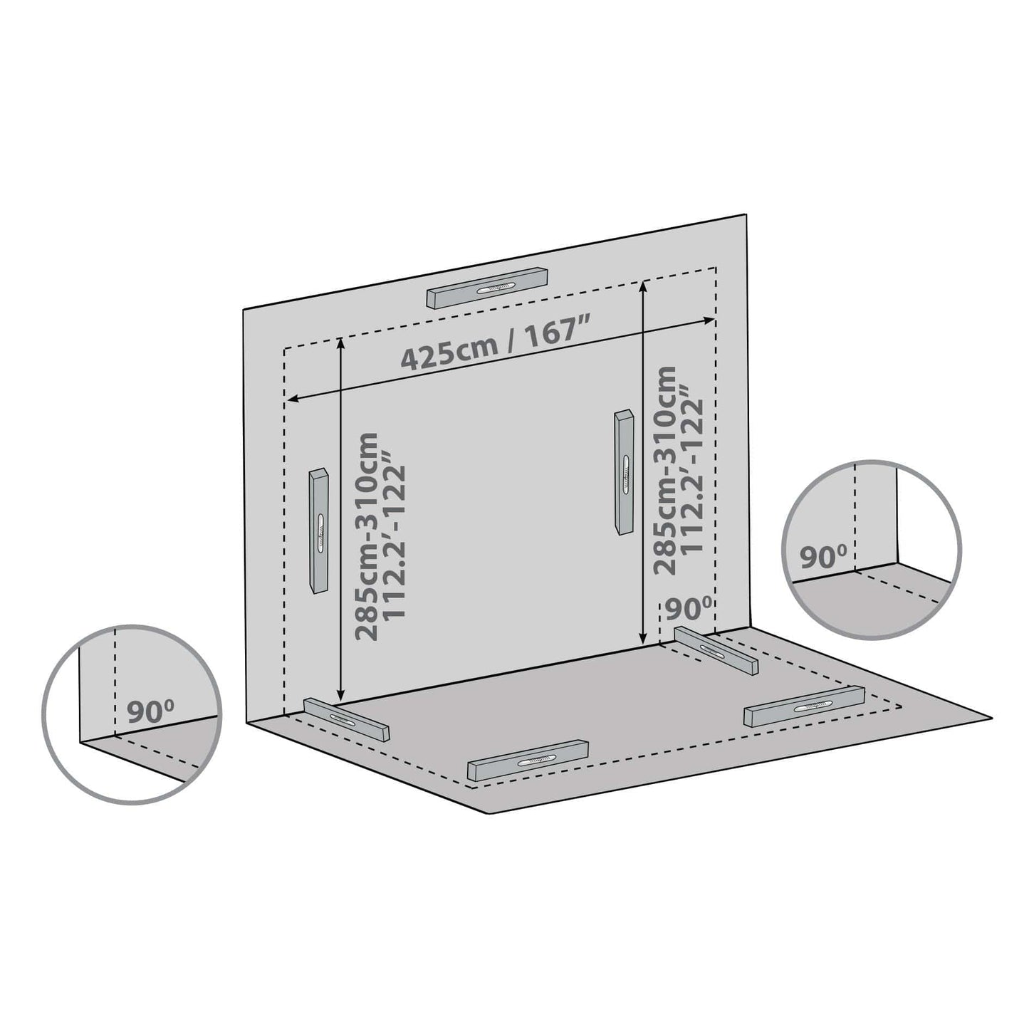 Palram - Canopia SanRemo White Patio Enclosure - mygreenhousestore.com