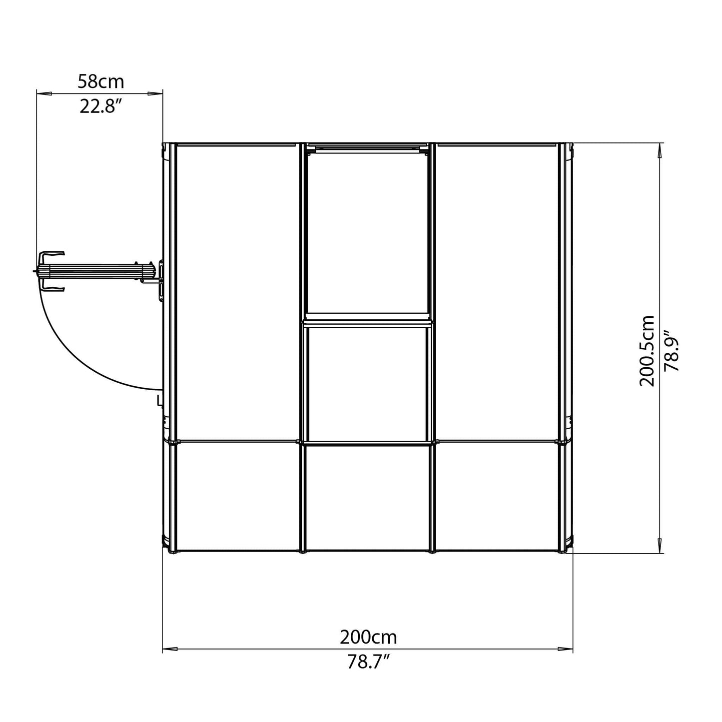 Palram - Canopia Sun Room Six - mygreenhousestore.com