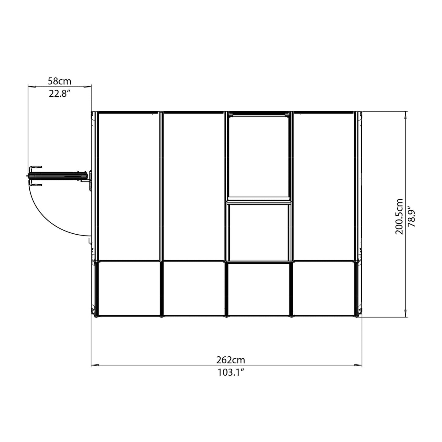 Palram - Canopia Sun Room Six - mygreenhousestore.com