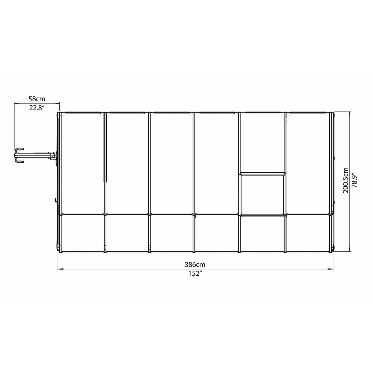 Palram - Canopia Sun Room Six - mygreenhousestore.com