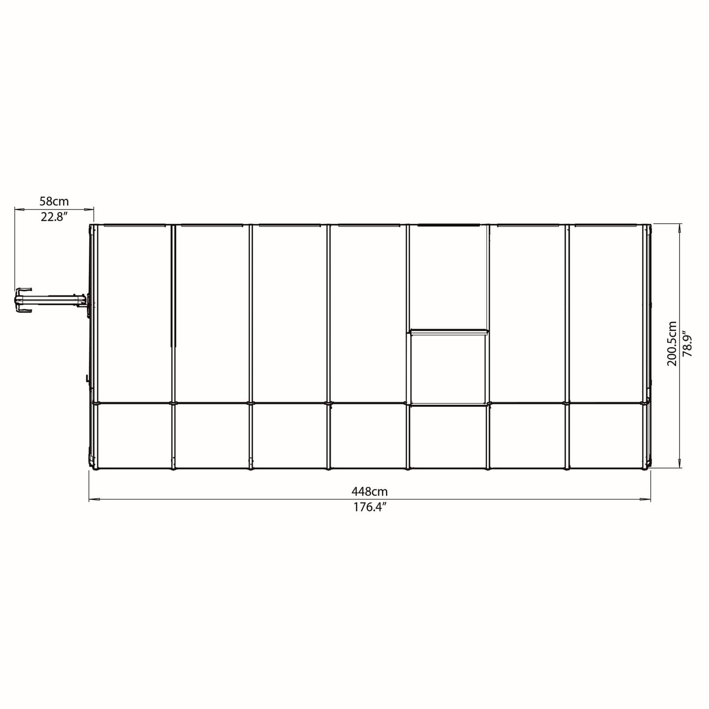 Palram - Canopia Sun Room Six - mygreenhousestore.com