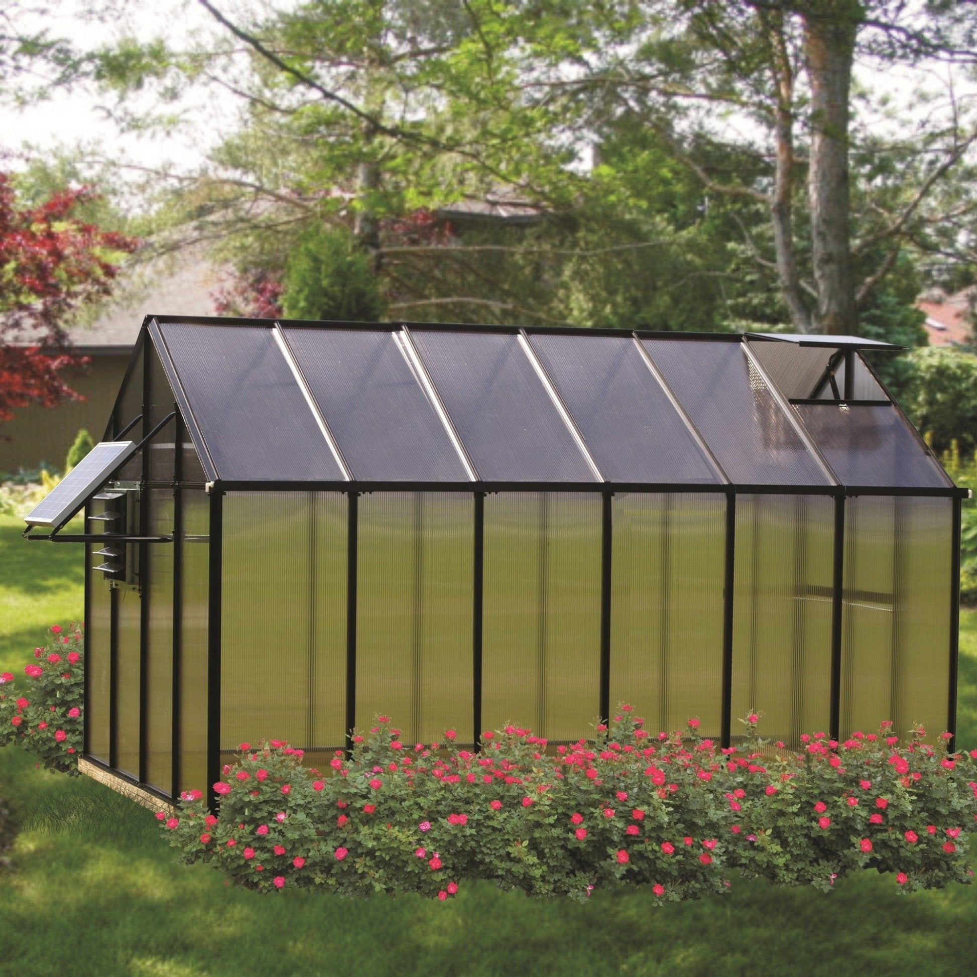 Riverstone Industries Monticello Mojave Solar Greenhouse - mygreenhousestore.com