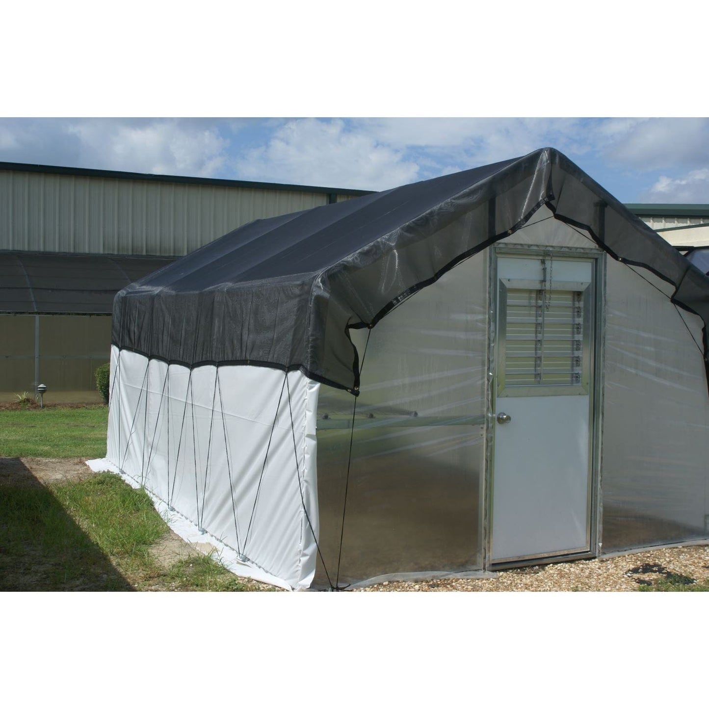 Riverstone Industries Educational Greenhouse Kit Riverstone | Carver Poly 10FT x 27FT Educational Greenhouse Kit R1027-P