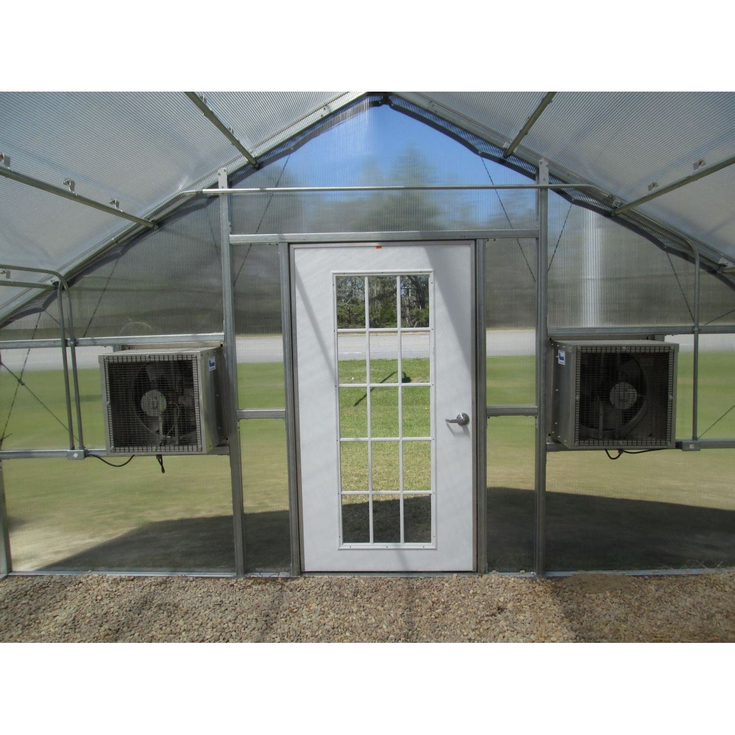 Riverstone Industries Educational Greenhouse Kit Riverstone | Jefferson - Premium Grower's Edition - 16FT x 24FT Educational Greenhouse Kit With 6FT High Walls R16246-PG