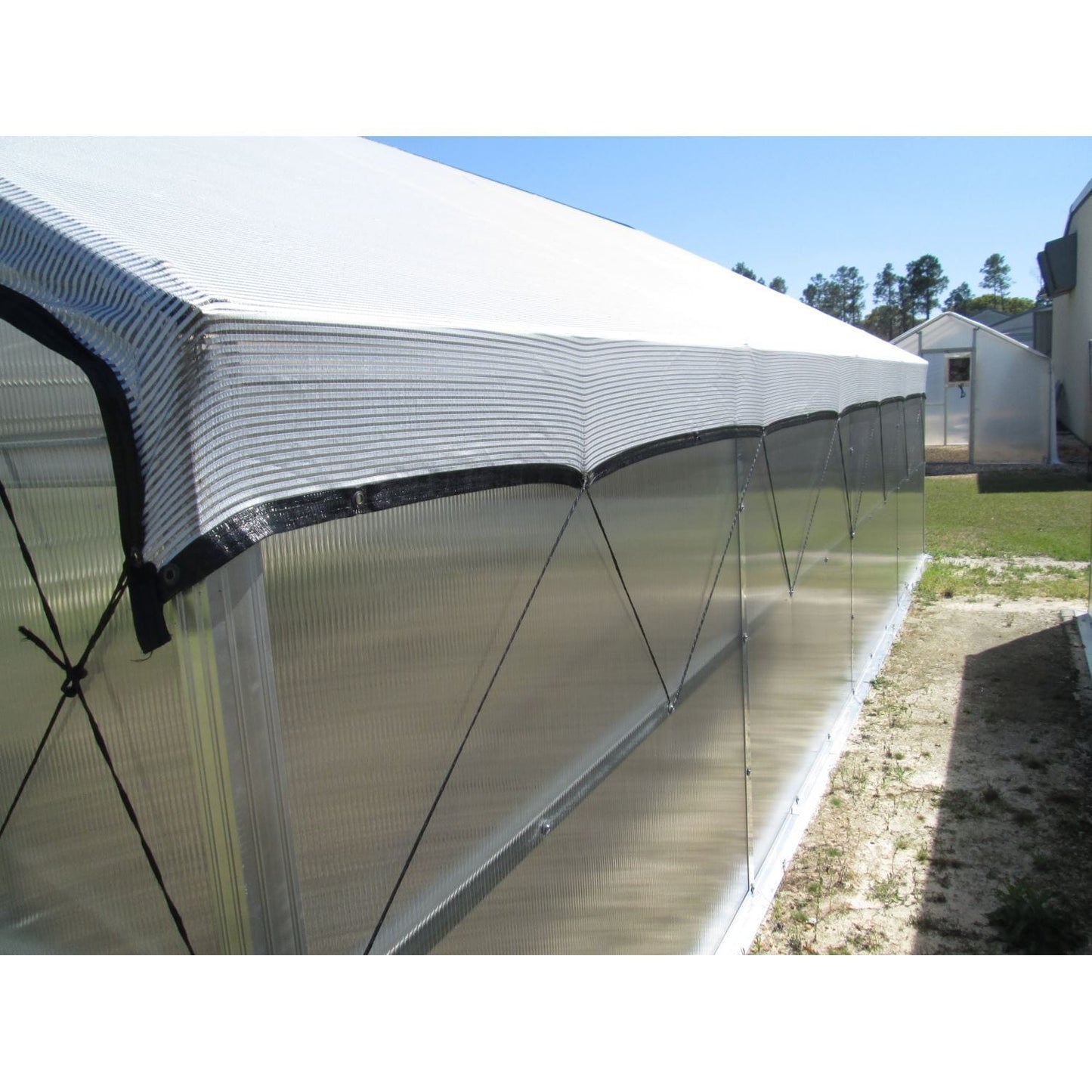 Riverstone Industries Educational Greenhouse Kit Riverstone | Whitney 12FT x 24FT Educational Greenhouse Kit With 8FT High Walls R12248-P