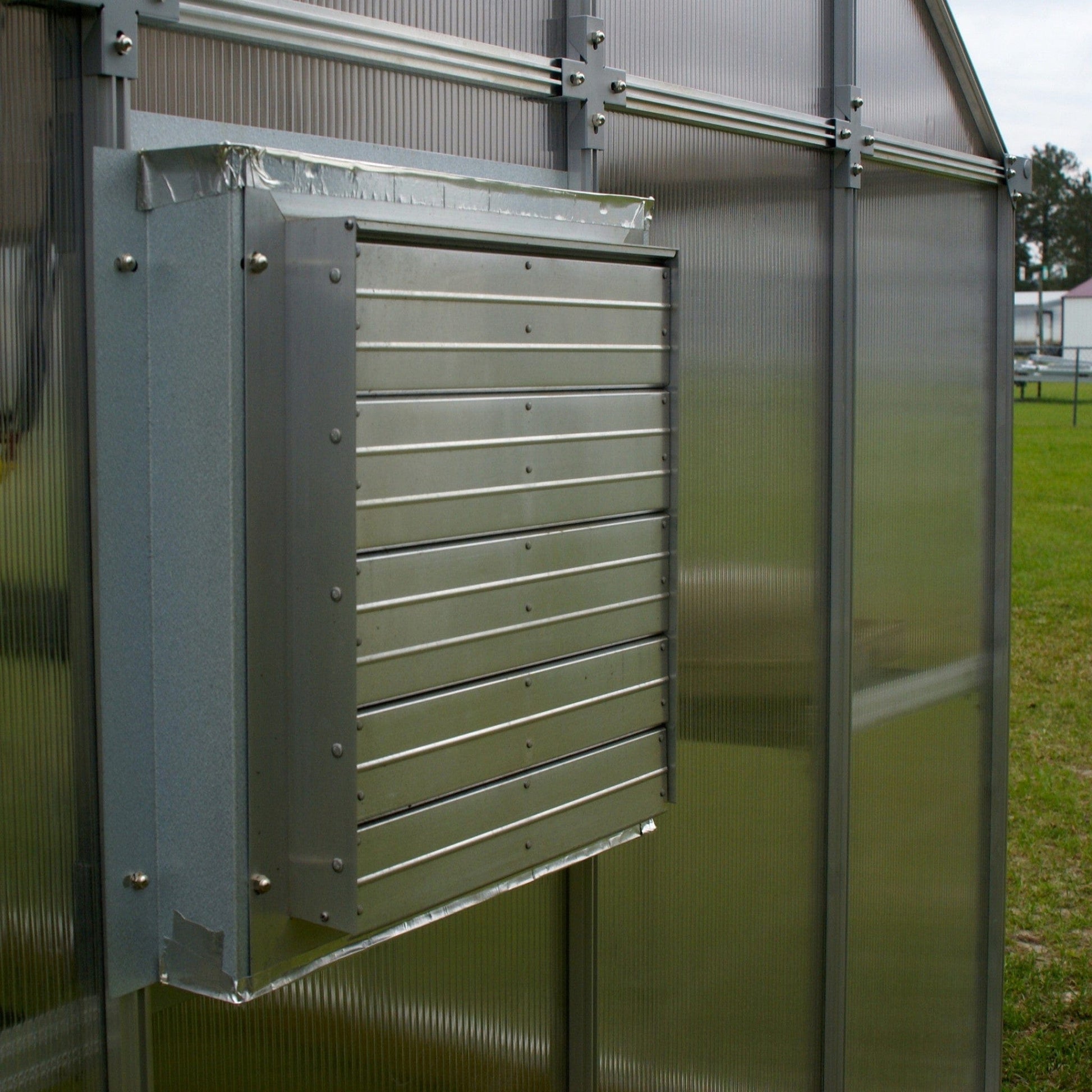 Riverstone Industries Monticello Solar Powered Ventilation System - mygreenhousestore.com