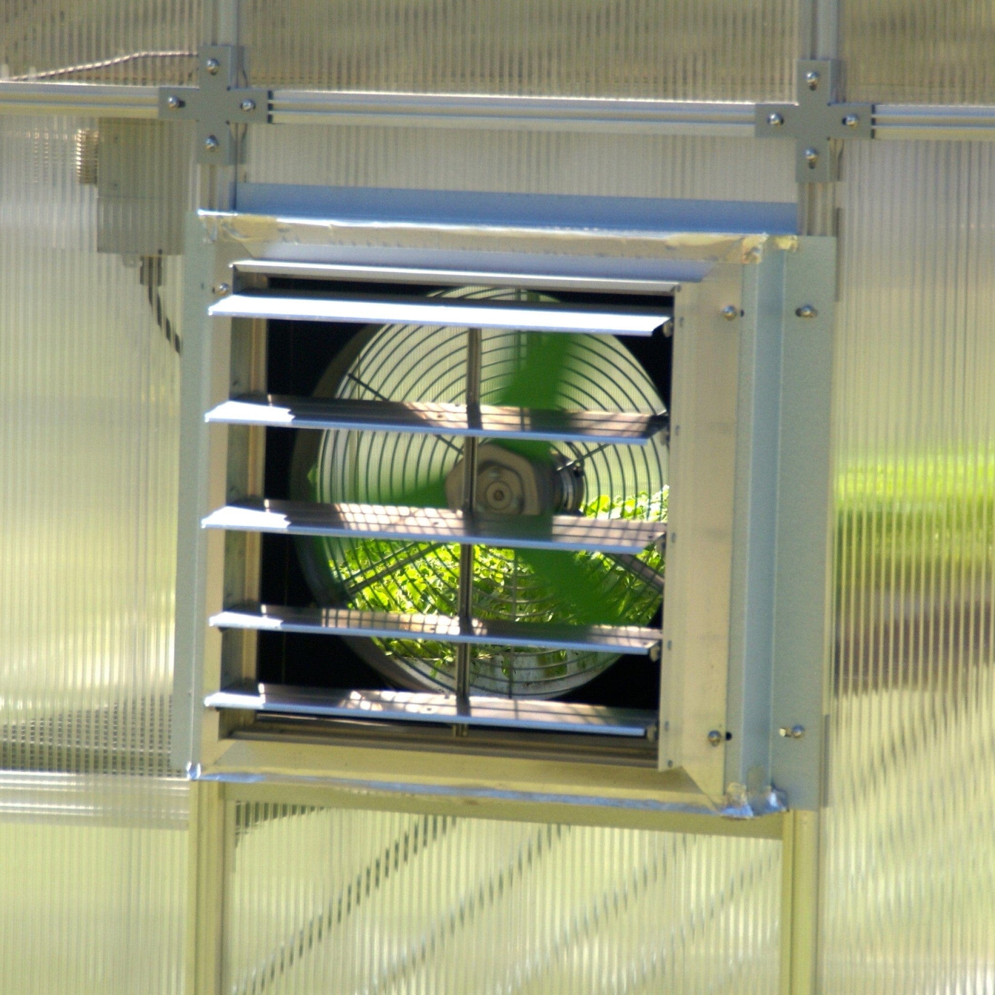 Riverstone Industries Monticello Solar Powered Ventilation System - mygreenhousestore.com